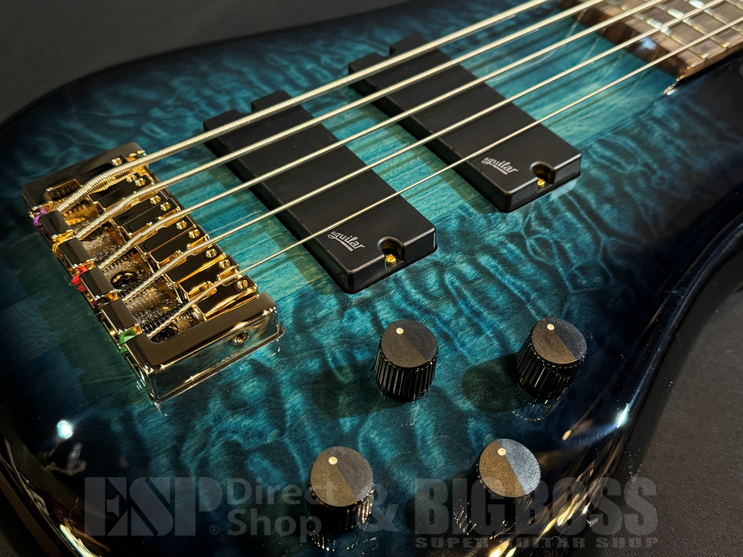 【即納可能】Spector(スペクター) NS Icon NS-5 Neck-Thru 5 String / Black & Blue 大阪店 - 3