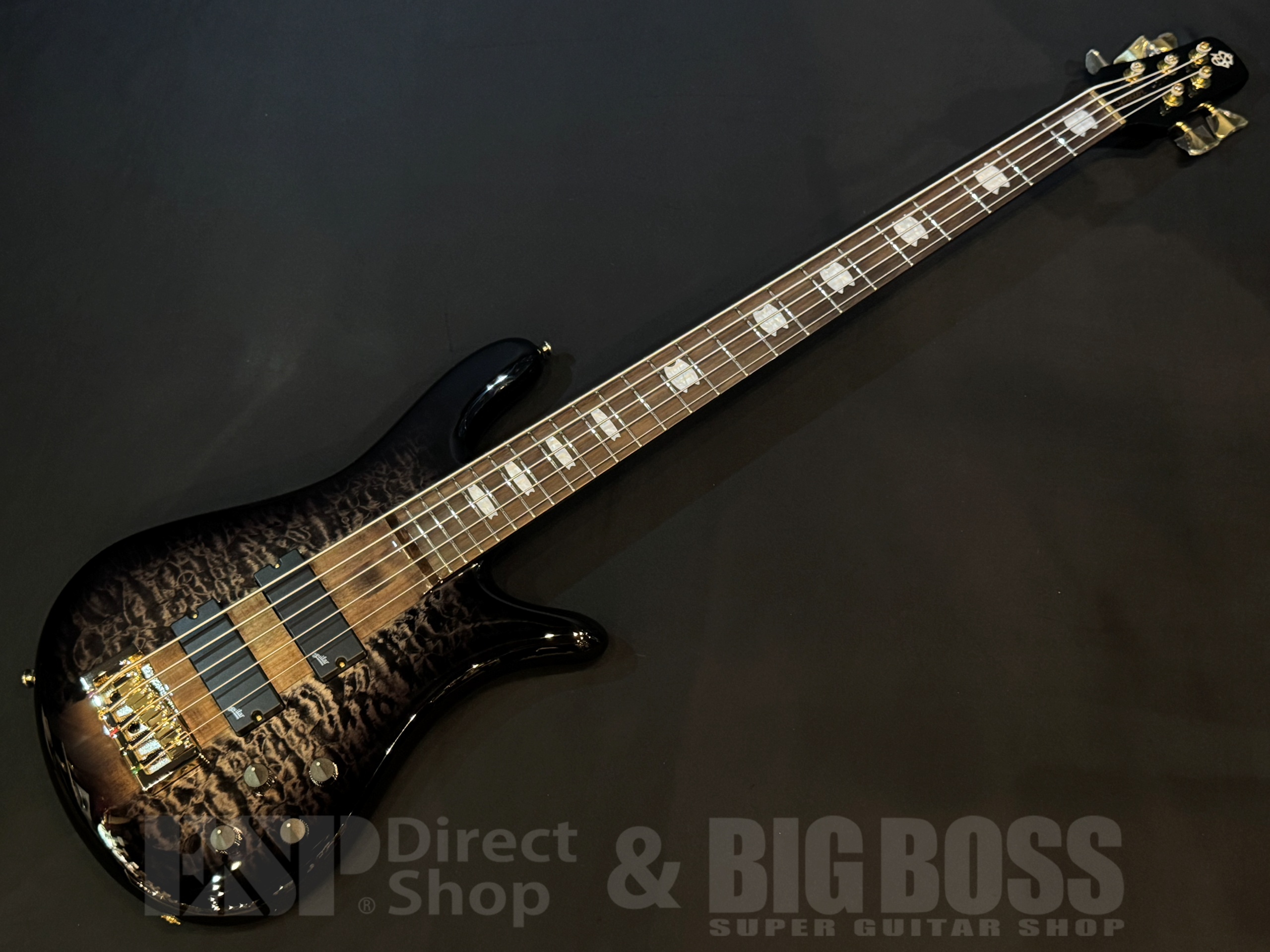 【即納可能】Spector(スペクター) NS Icon NS-5 Neck-Thru 5 String / Black Stain 大阪店