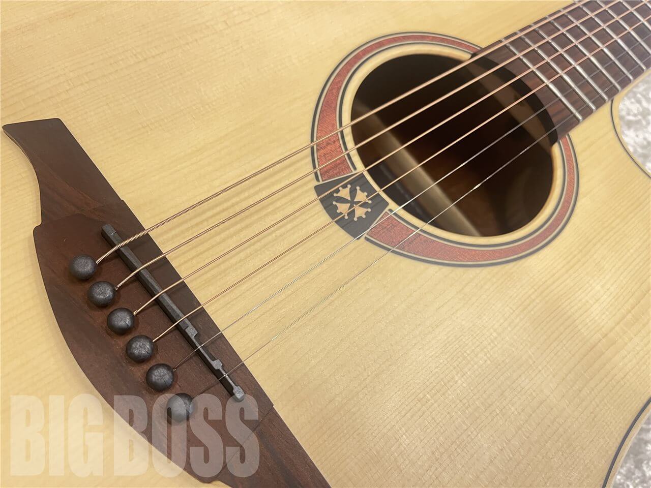 【即納可能】LAG Guitars（ラグギターズ）T70DCE（Natural）　名古屋店