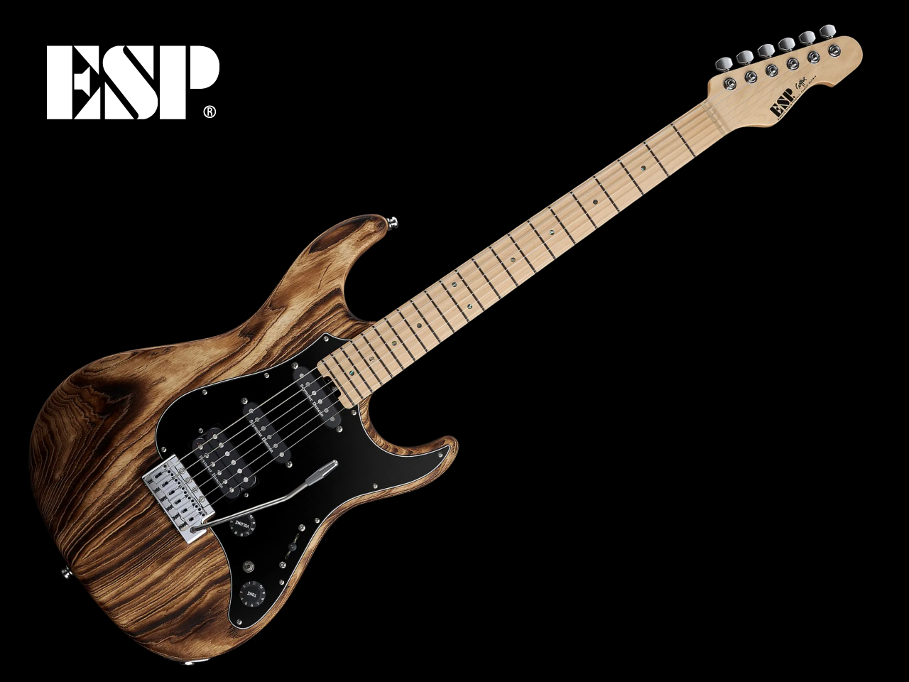 希少 ESP SNAPPER-AS DRIFTWOOD Burner Satin ESP SNAPPER CTM - The ESP Guitar Company
