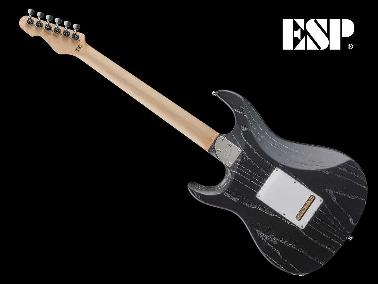 【受注生産】ESP(イーエスピー) SNAPPER-AS (Black w/White Filler)