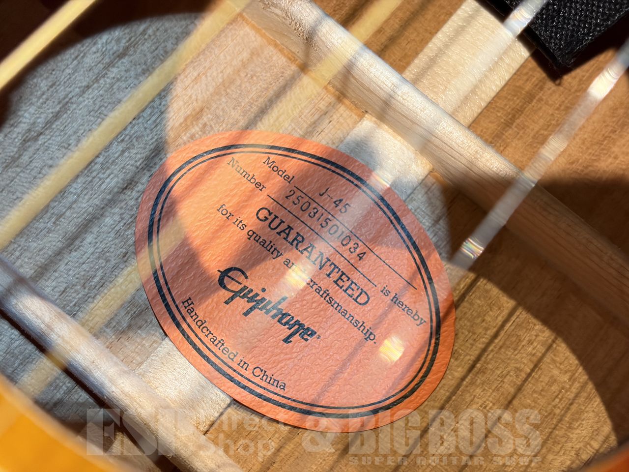 【即納可能】Epiphone (エピフォン) Inspired by Gibson J-45 Aged【Vintage Sunburst】福岡店 - 11