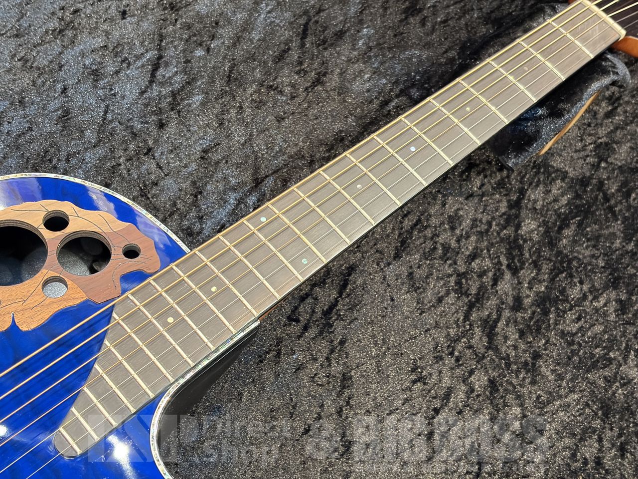 【即納可能】Ovation（オベーション）Celebrity Elite Exotic Mid Depth CE44P-8TQ【Blue Tranceparent Quilt】福岡店 - 3