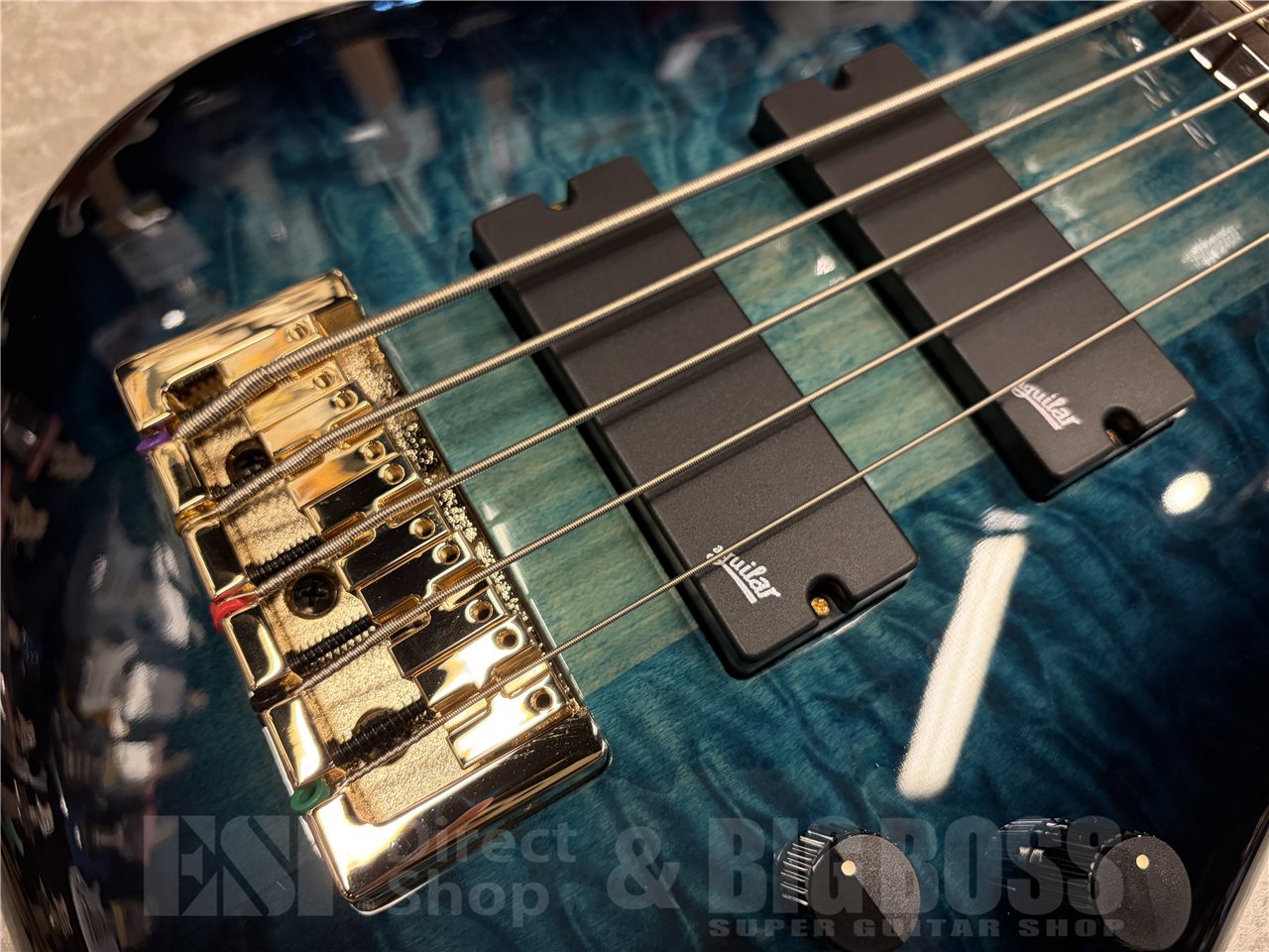 【即納可能】Spector（スペクター）Icon NS-5 Neck-Thru（Black & Blue）　名古屋店 - 3