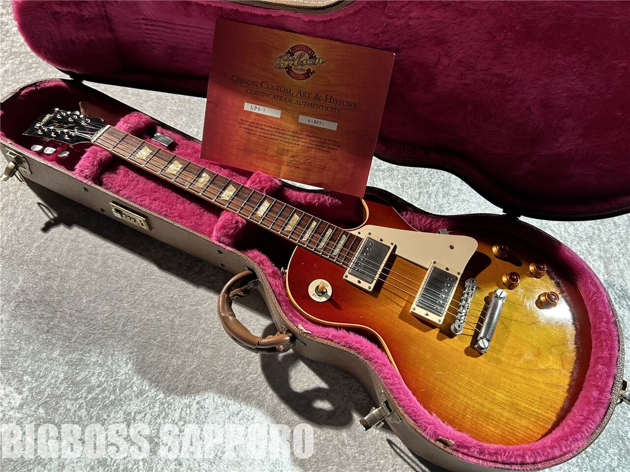 【即納可能/お客様委託中古品】GIBSON CUSTOM SHOP(ギブソンカスタムショップ) Historic Collection 1958 Les Paul Standard Reissue (Washed Cherry) 札幌店