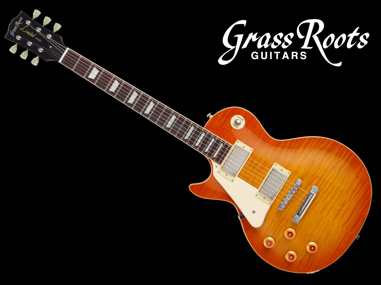ギター Grass Roots G-LP-STD Honey Sunburst Grass Roots G-LP-STD (Honey Sunburst) ｜イケベ楽器店
