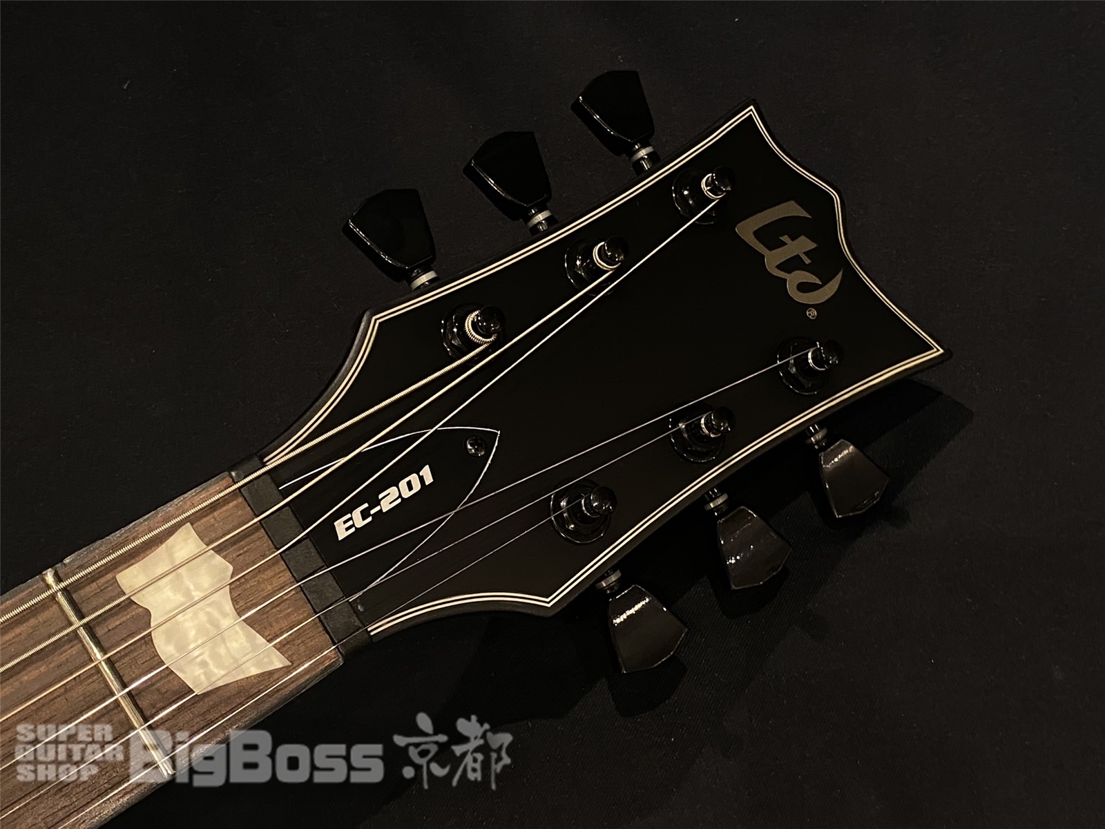 【即納可能】LTD(エルティーディー)  EC-201 / Black Satin 京都店