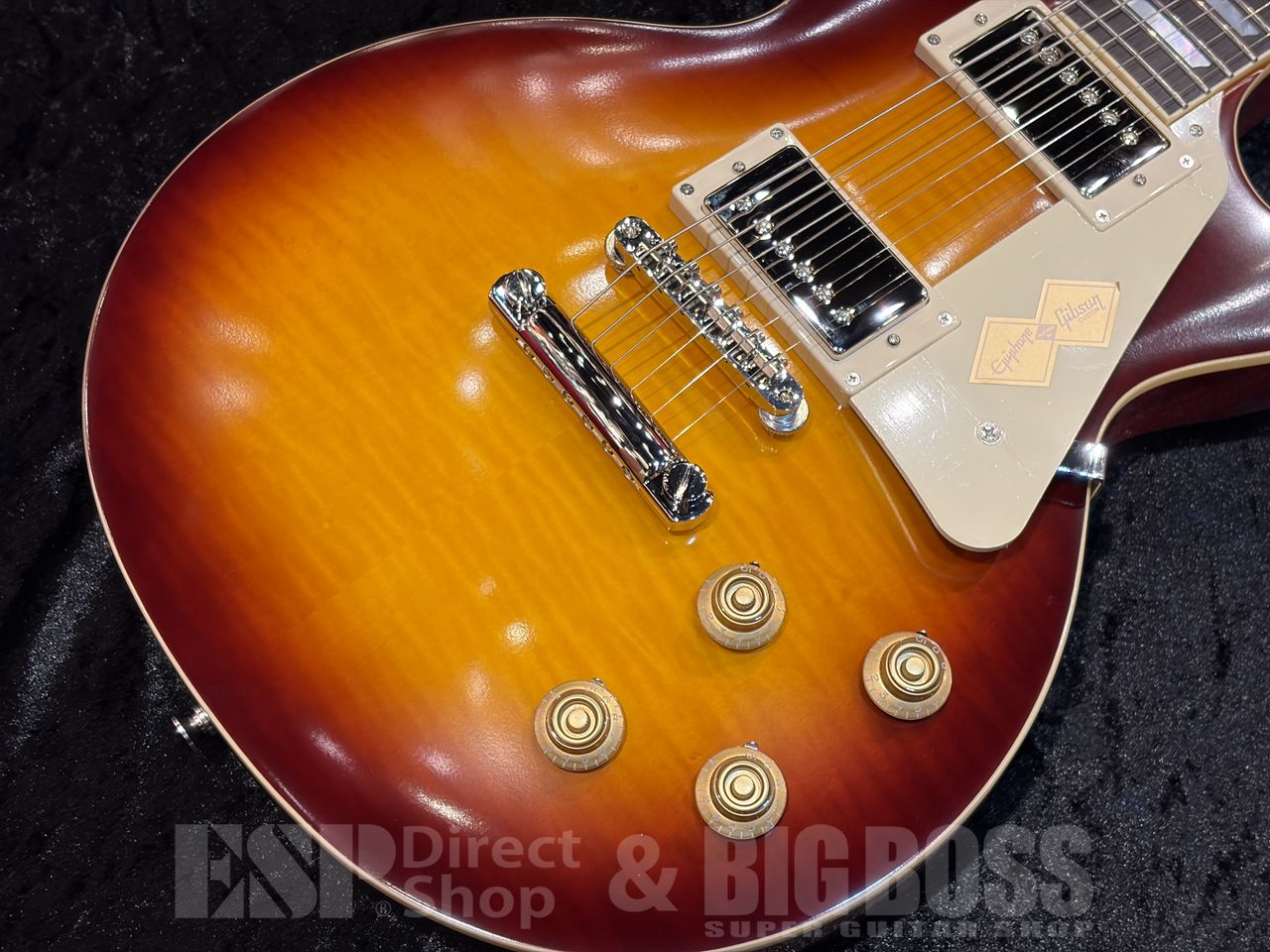 【即納可能】Epiphone（エピフォン） Inspired by Gibson Custom 1959 Les Paul Standard Reissue【Deep Cherry Sunburst】福岡店 - 3