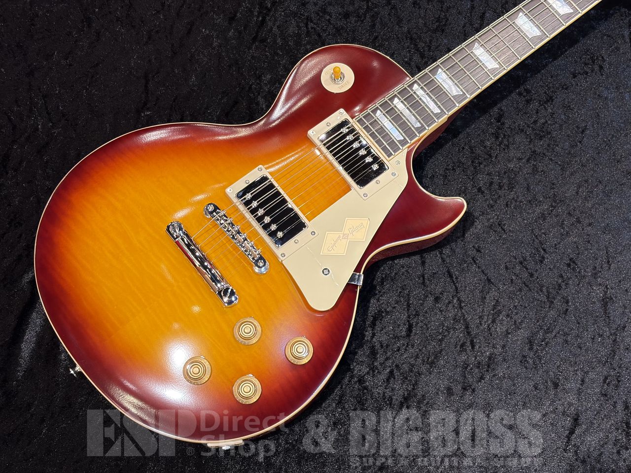 【即納可能】Epiphone（エピフォン） Inspired by Gibson Custom 1959 Les Paul Standard Reissue【Deep Cherry Sunburst】福岡店 - 2