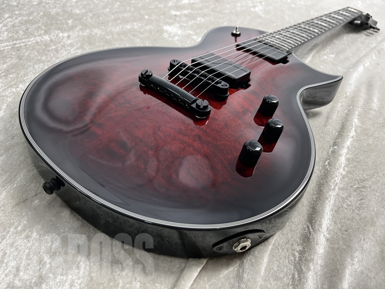 【即納可能】E-II(イーツー) EC QM FL / See Thru Black Cherry Sunburst お茶の水駅前店(東京)