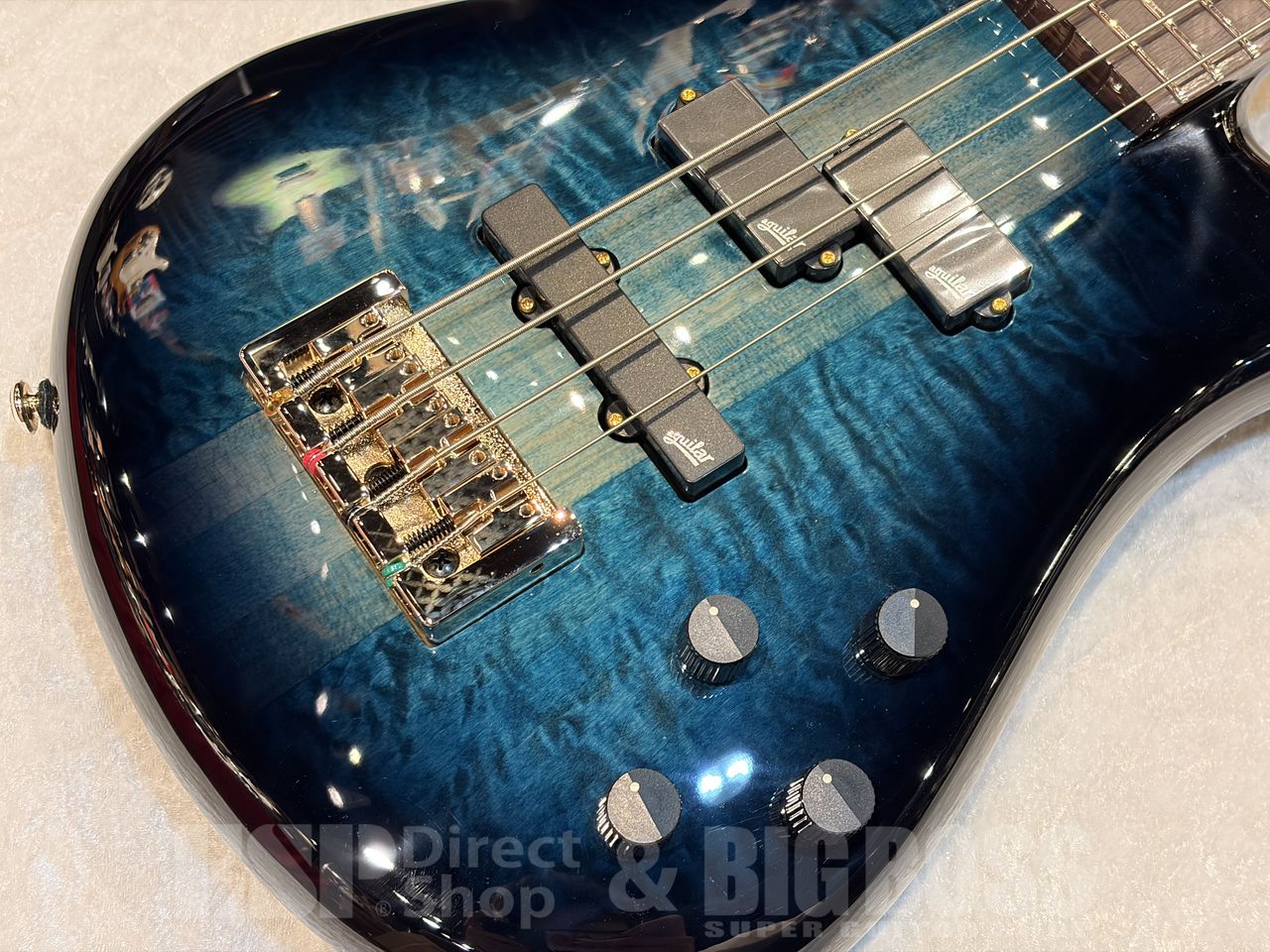 【即納可能】Spector（スペクター）Icon NS-2 Neck-Thru【Black & Blue】福岡店 - 3