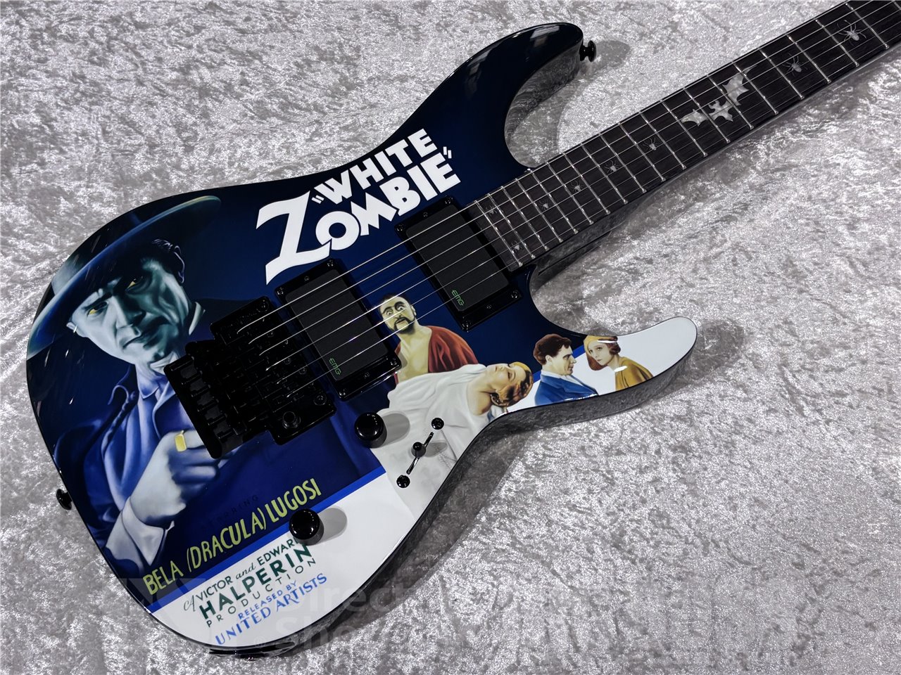 【即納可能】LTD(エルティーディー) KH-WZ (Black w/ WHITE ZOMBIE Graphic) 広島店