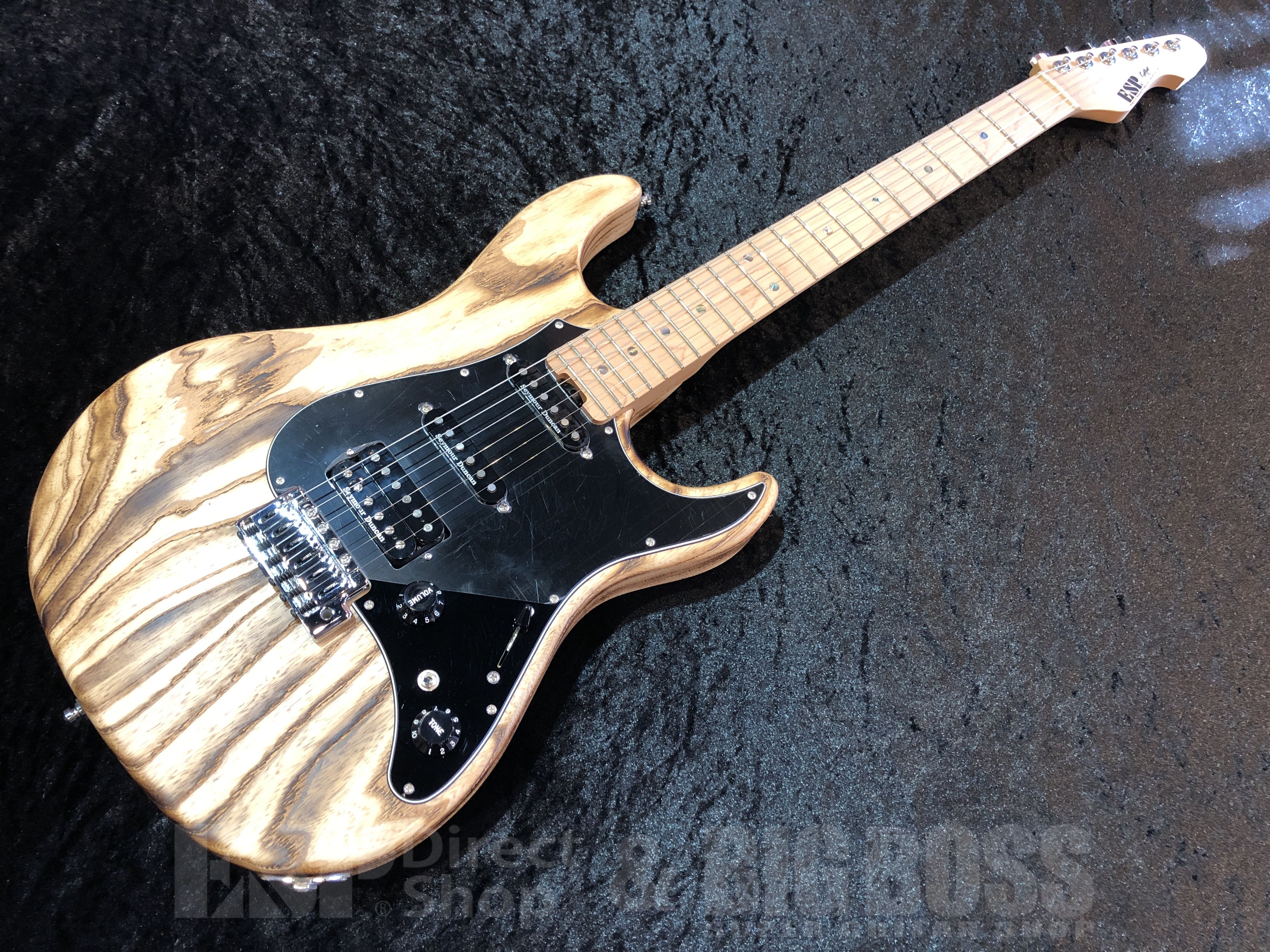 ESP SNAPPER AS/M BKinWH Fi　ケース付き SNAPPER-AS | ESP GUITARS