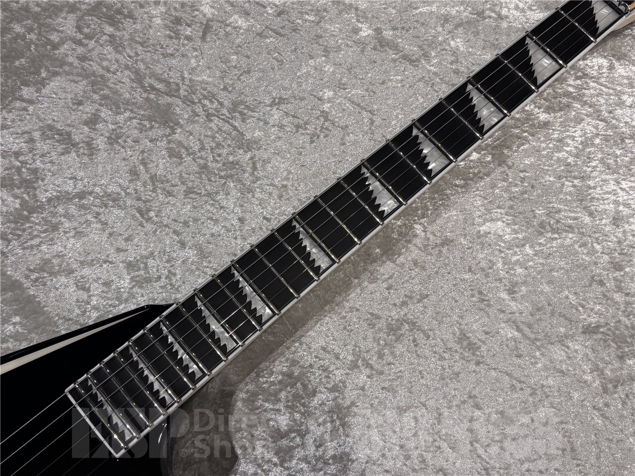 【即納可能】EDWARDS(エドワーズ) E-ALEXI SAWTOOTH /  Black with White Pin Stripe (Alexi Laiho Model) 広島店