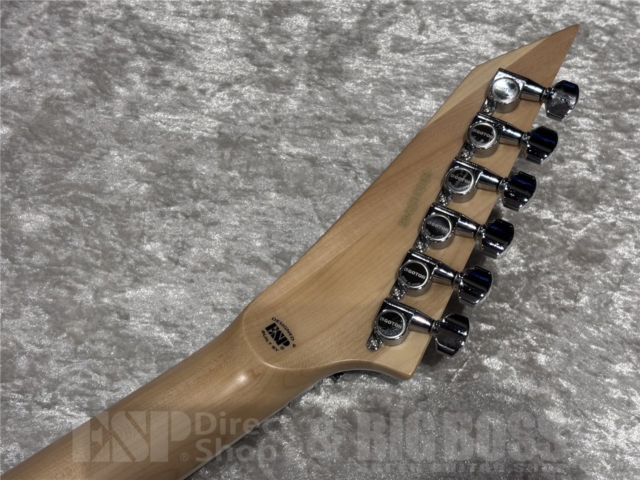 【即納可能】EDWARDS(エドワーズ) E-ALEXI SAWTOOTH /  Black with White Pin Stripe (Alexi Laiho Model) 広島店