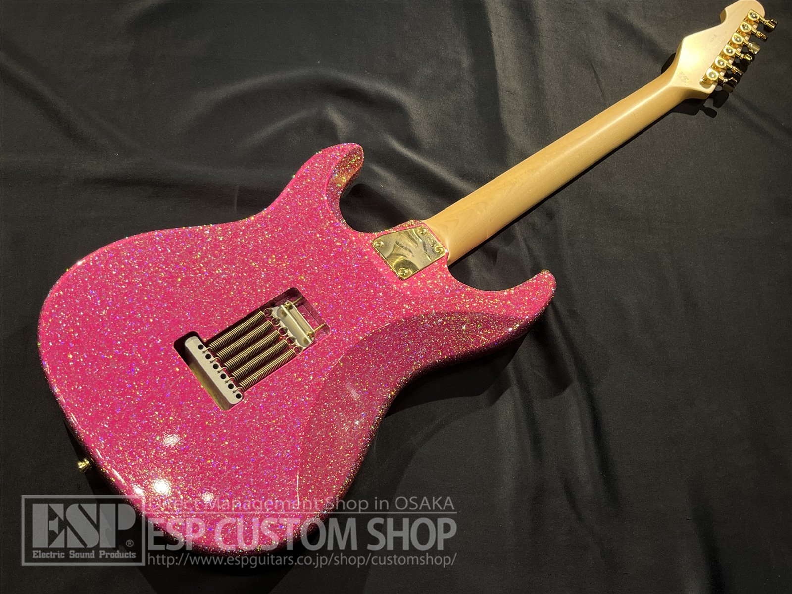 即納可能】ESP(イーエスピー) SNAPPER Ohmura Custom -Twinkle Pink