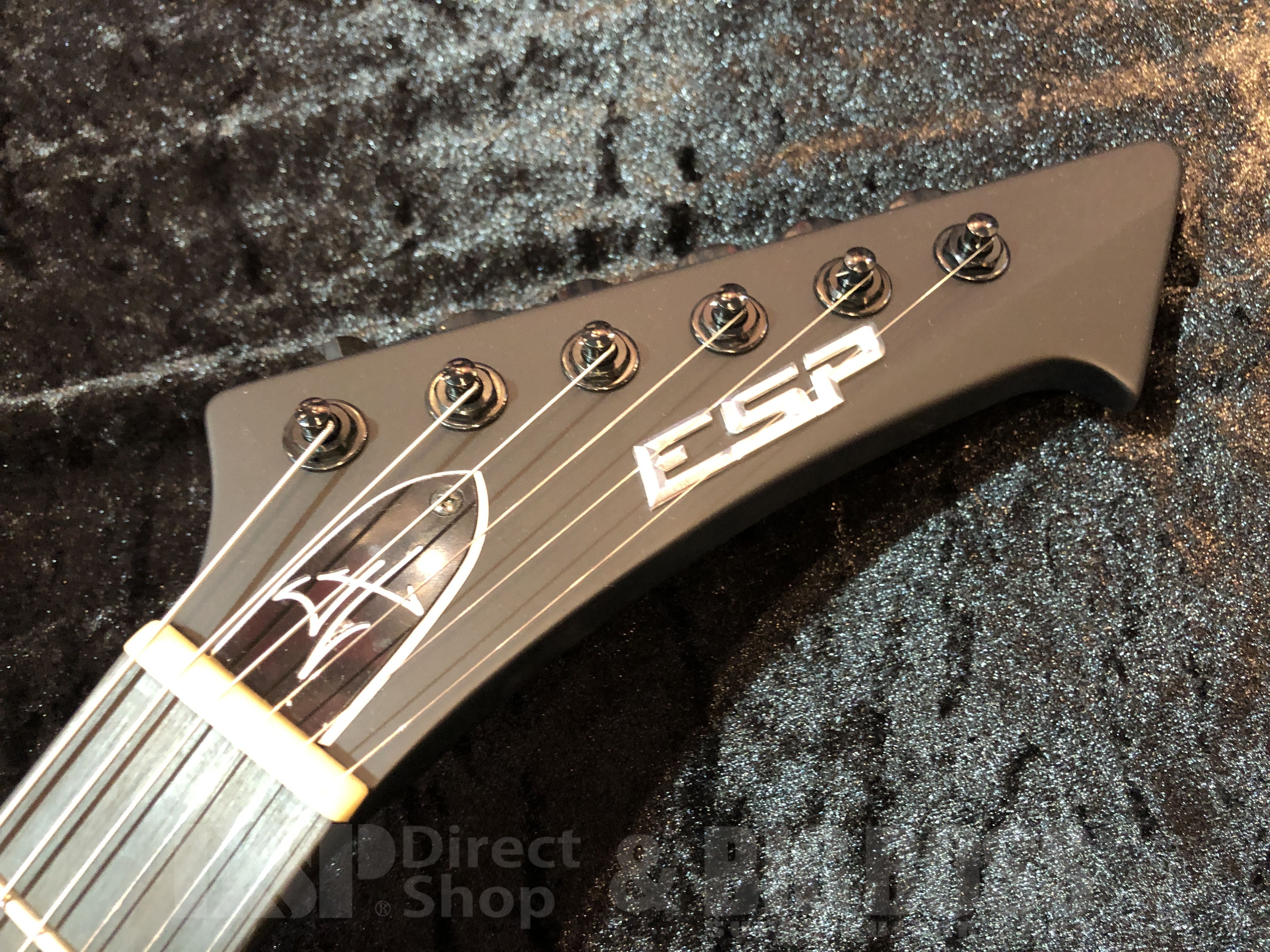 【即納可能】 ESP （イーエスピー）SNAKEBYTE【Black Satin】【METALLICA James Hetfield Signature Model】 福岡店