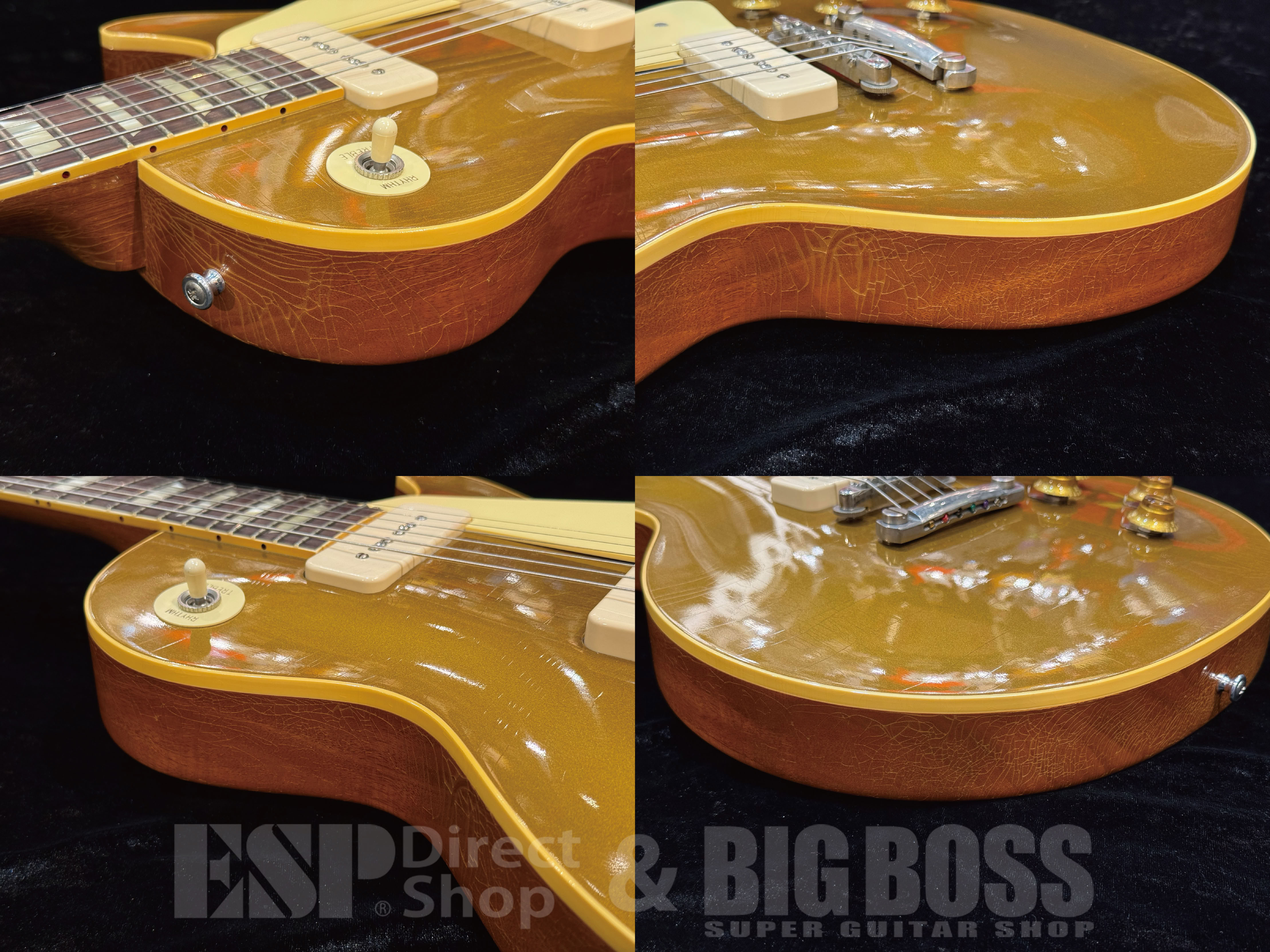【即納可能/中古品】Gibson Custom Shop Murphy Lab 1956 Les Paul Gold Top Ultra Light Aged【Double Gold】【福岡店】 - 7