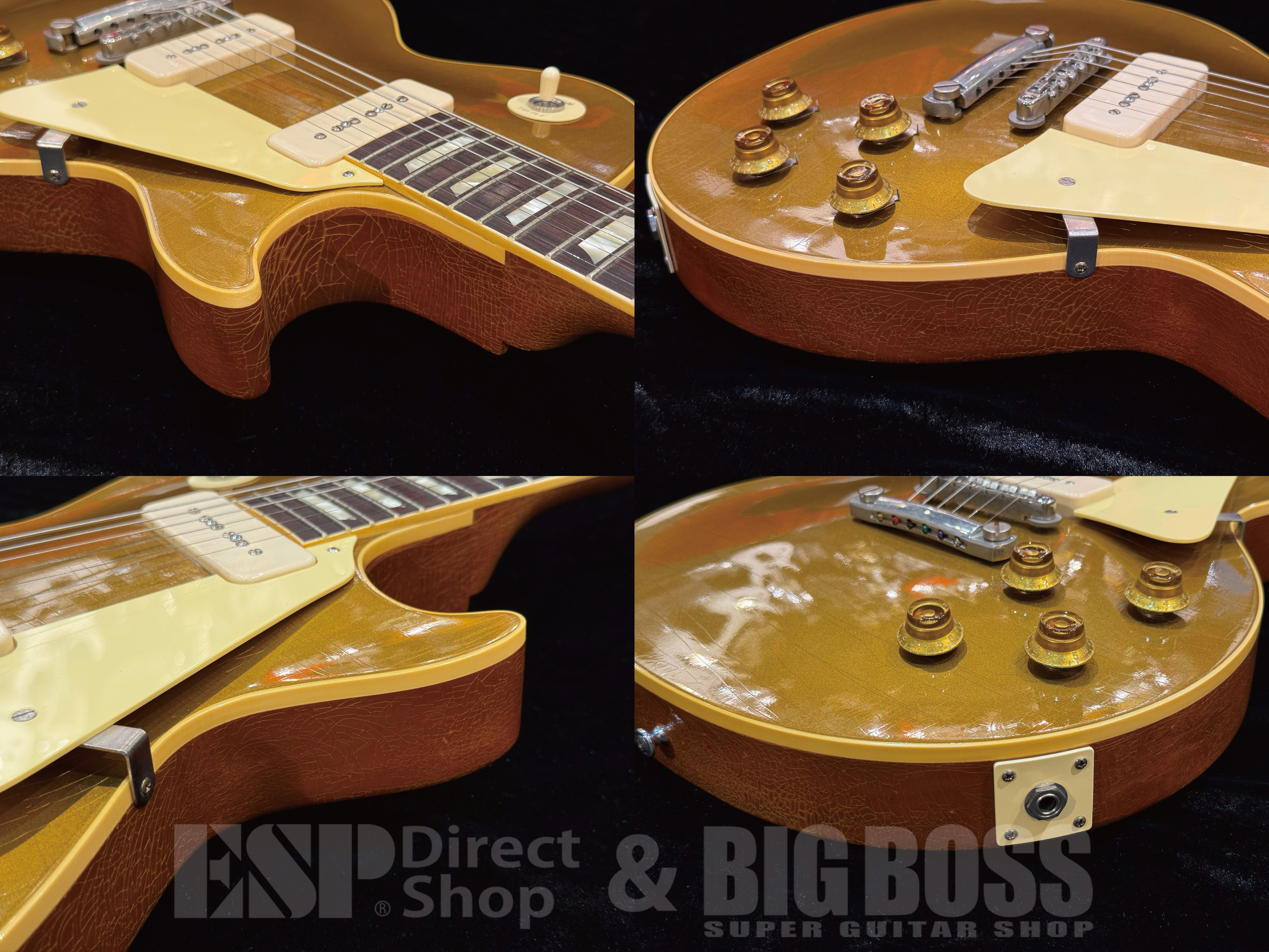 【即納可能/中古品】Gibson Custom Shop Murphy Lab 1956 Les Paul Gold Top Ultra Light Aged【Double Gold】【福岡店】 - 8