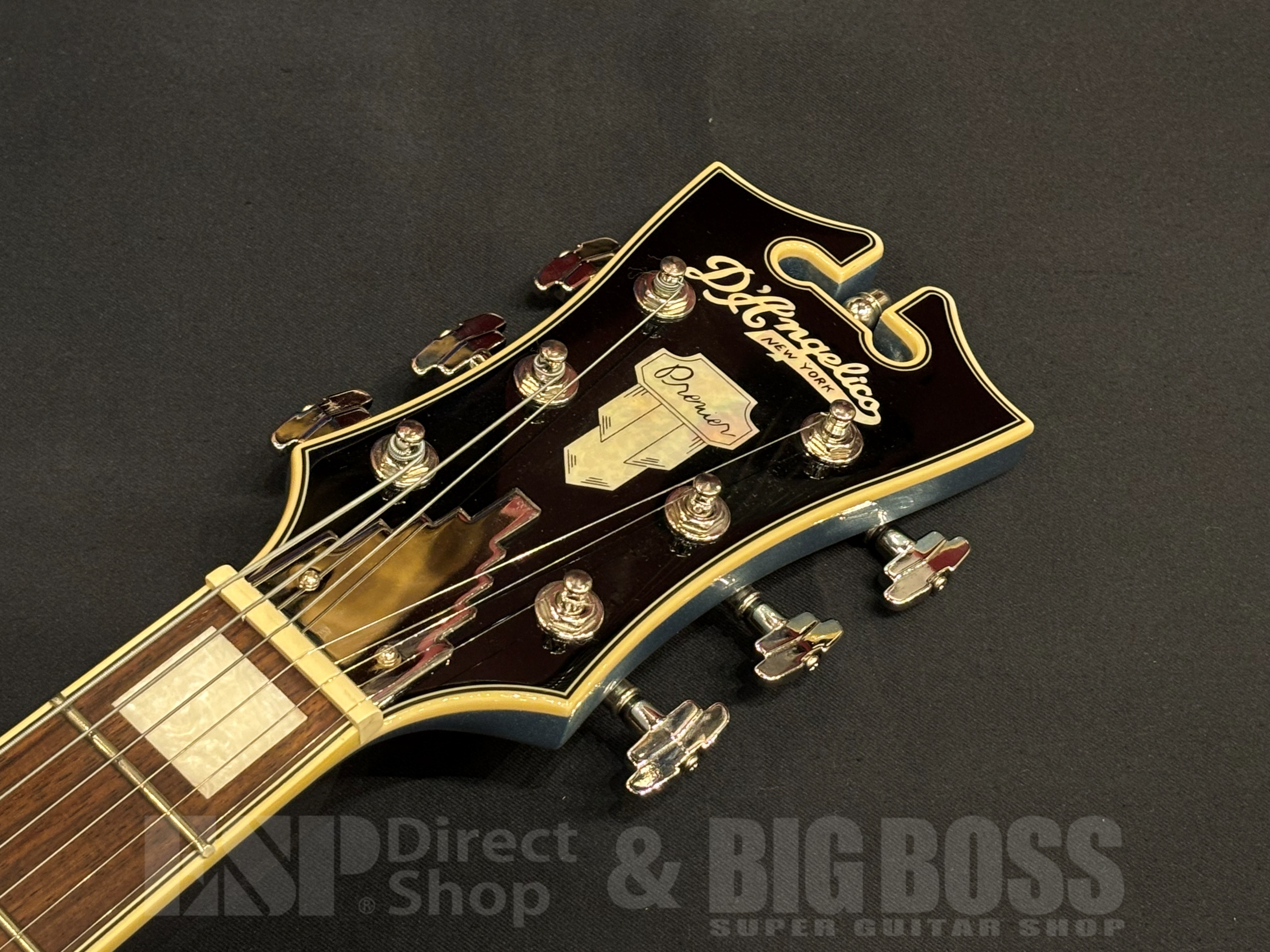 【即納可能】D'Angelico(ディアンジェリコ) Premier DC / Steel Blue 大阪店