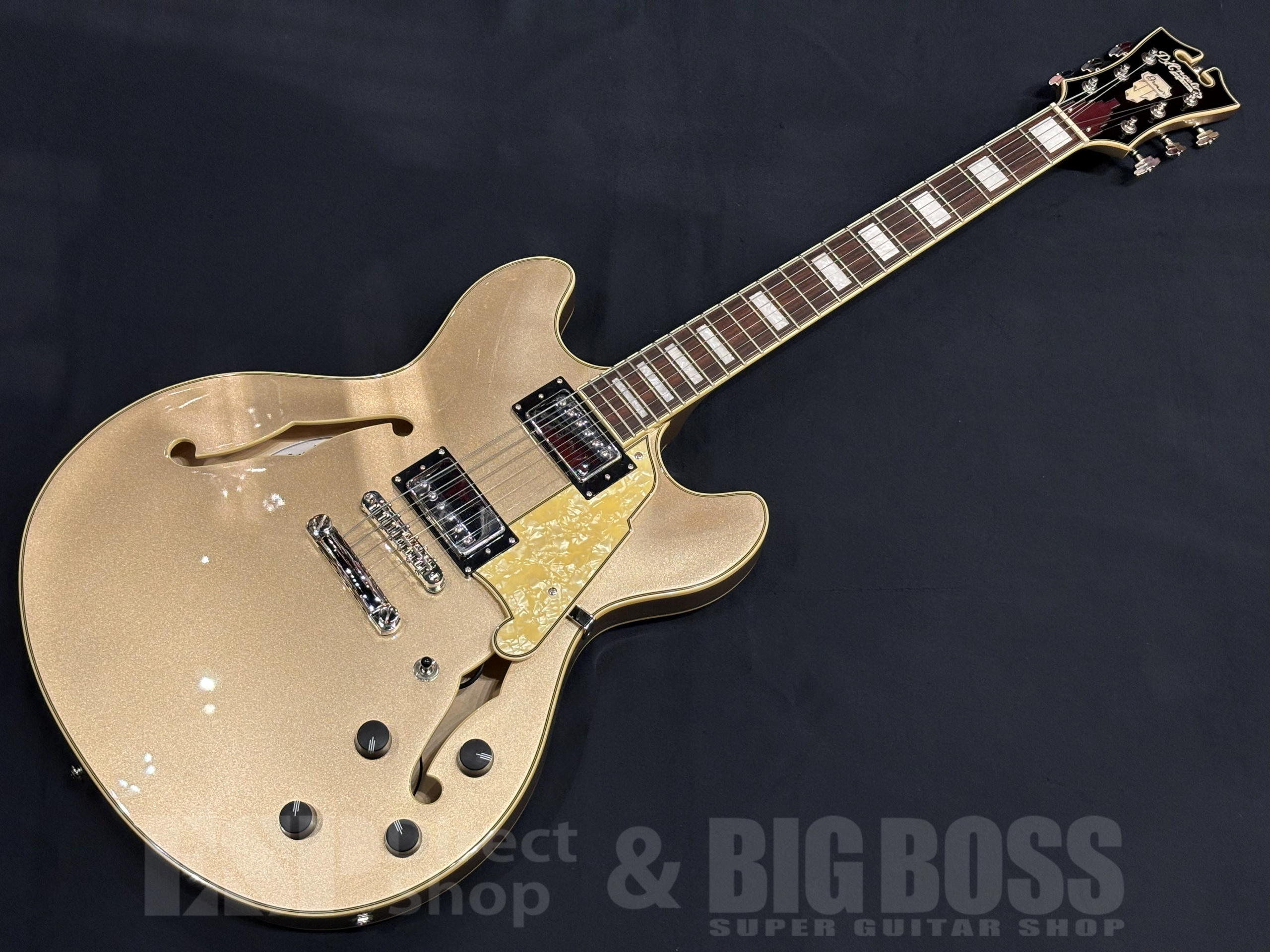 【即納可能】D'Angelico(ディアンジェリコ) Premier DC / Desert Gold 大阪店