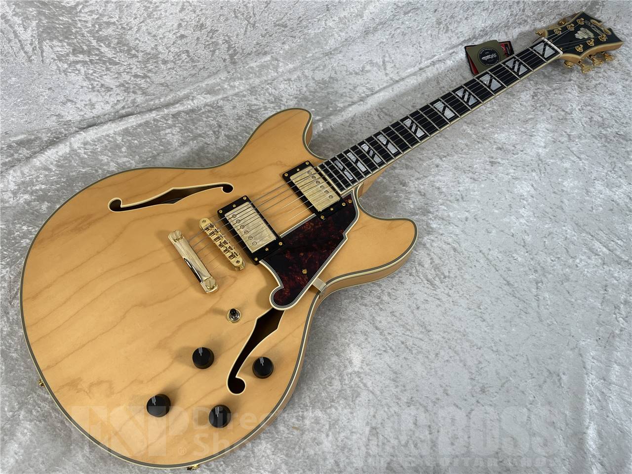 D'Angelico(ディアンジェリコ) Deluxe DC Satin Honey (セミアコ)お茶の水駅前店・別館