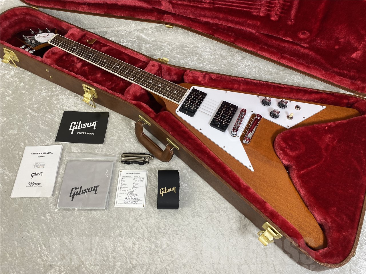 【即納可能】 Gibson(ギブソン) 70s Flying V (Antique Natural) お茶の水駅前店(東京)