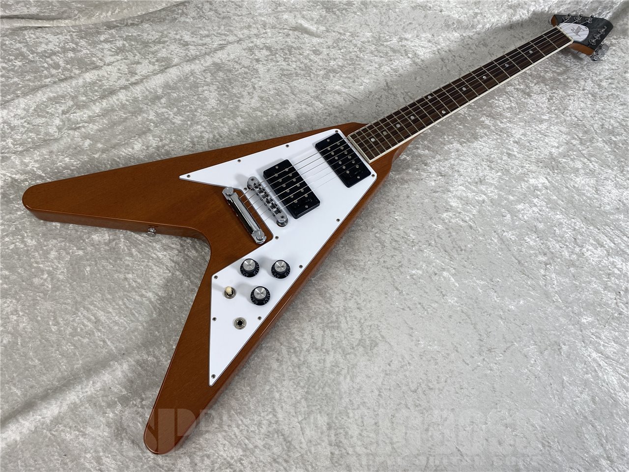 即納可能】 Gibson(ギブソン) 70s Flying V (Antique Natural