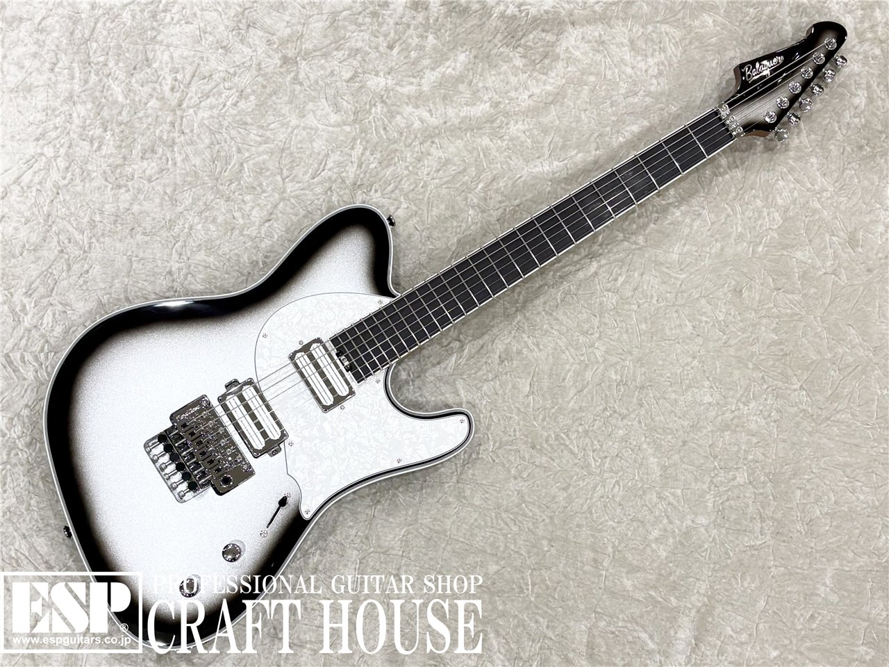 【即納可能】Balaguer Guitars / Thicket TM / Gloss Metallic Silverburst 　渋谷店