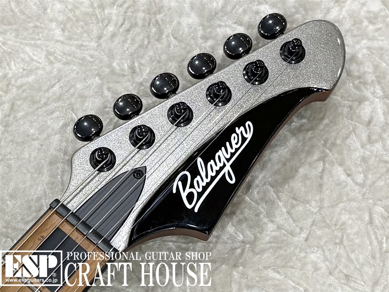 【即納可能】Balaguer Guitars Espada 2024 Limited Select / Gloss Metallic Charcoal 渋谷店 - 4
