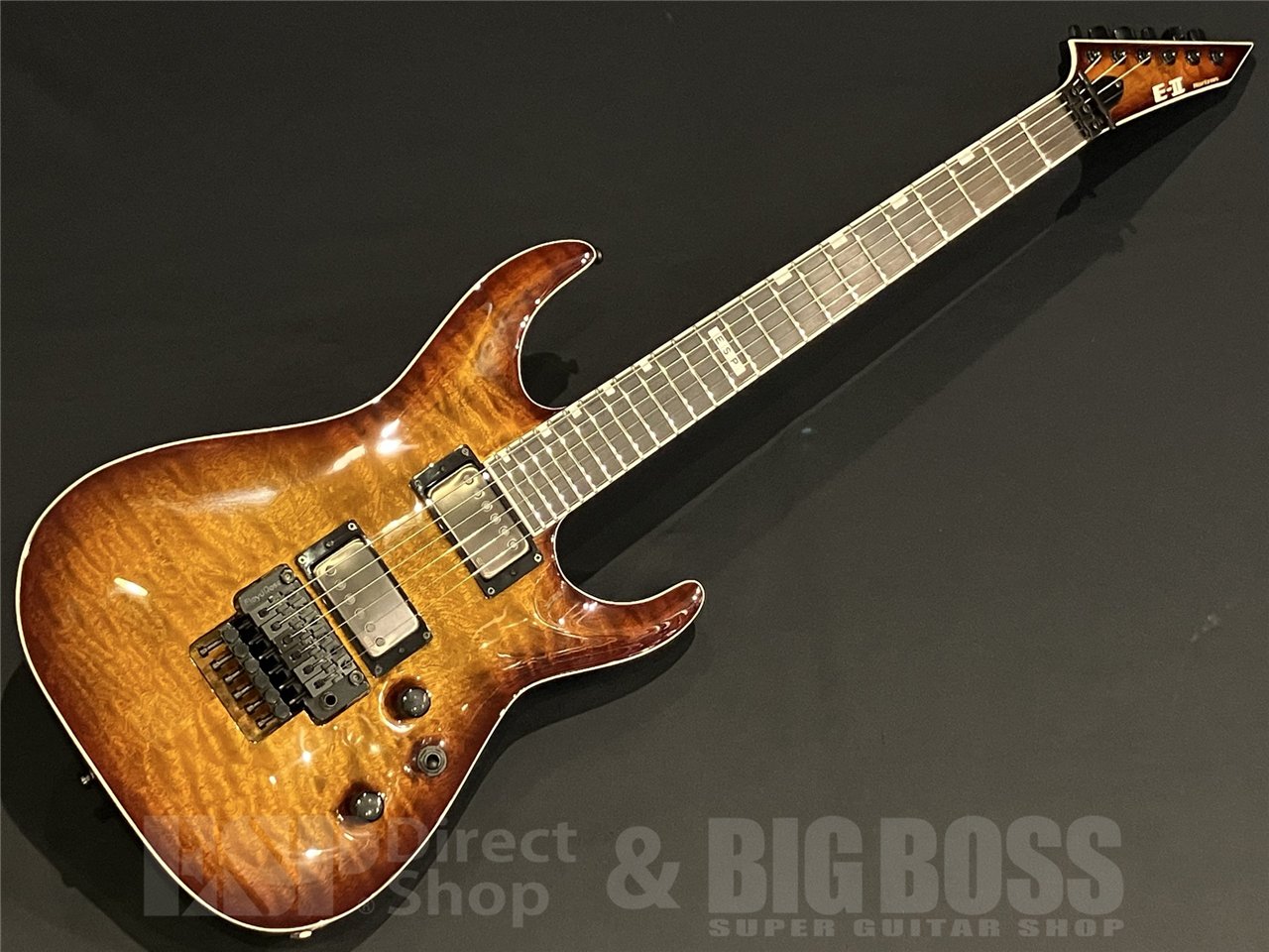 【即納可能】 E-II(イーツー) HORIZON FR-II / Tiger Eye Sunburst 京都店