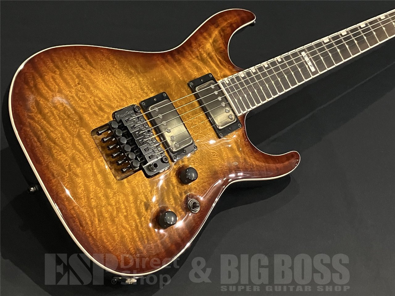 【即納可能】 E-II(イーツー) HORIZON FR-II / Tiger Eye Sunburst 京都店