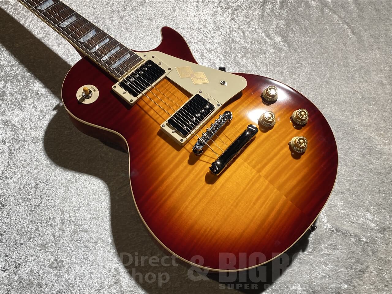 【即納可能】Epiphone(エピフォン) Inspired by Gibson Custom 1959 Les Paul Standard Reissue (Deep Cherry Sunburst) 札幌店