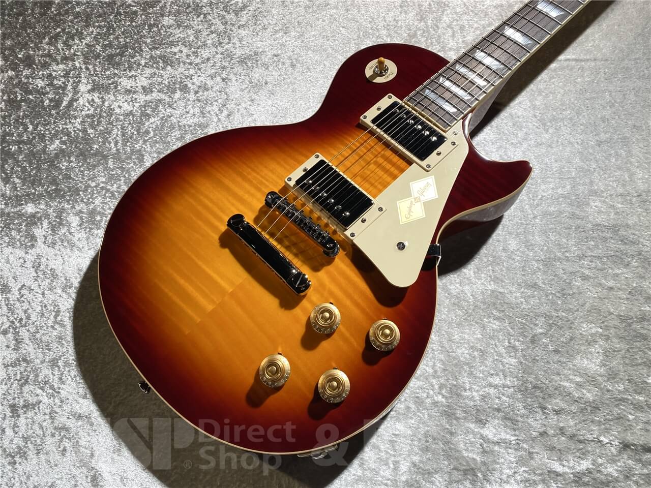 【即納可能】Epiphone(エピフォン) Inspired by Gibson Custom 1959 Les Paul Standard Reissue (Deep Cherry Sunburst) 札幌店