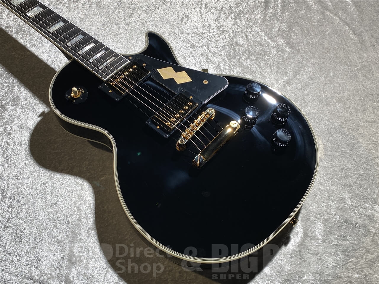 【即納可能】Epiphone(エピフォン) Inspired by Gibson Custom Les Paul Custom (Ebony) 札幌店