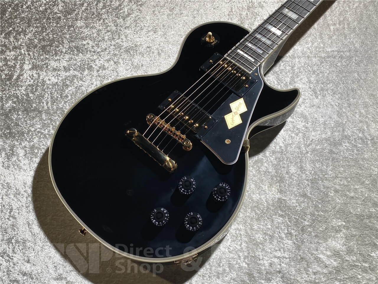 【即納可能】Epiphone(エピフォン) Inspired by Gibson Custom Les Paul Custom (Ebony) 札幌店