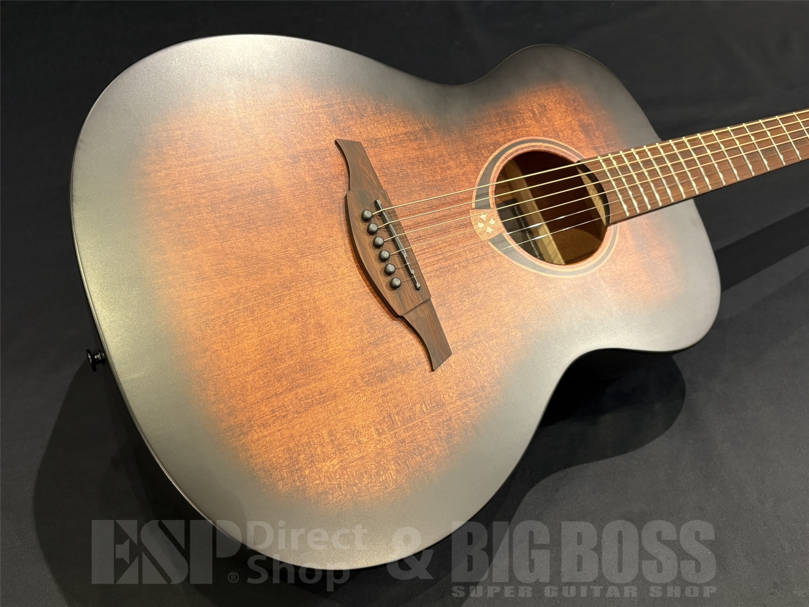 【即納可能】LAG Guitars(ラグギターズ ) T70A / BLACK & BROWN 京都店 - 2