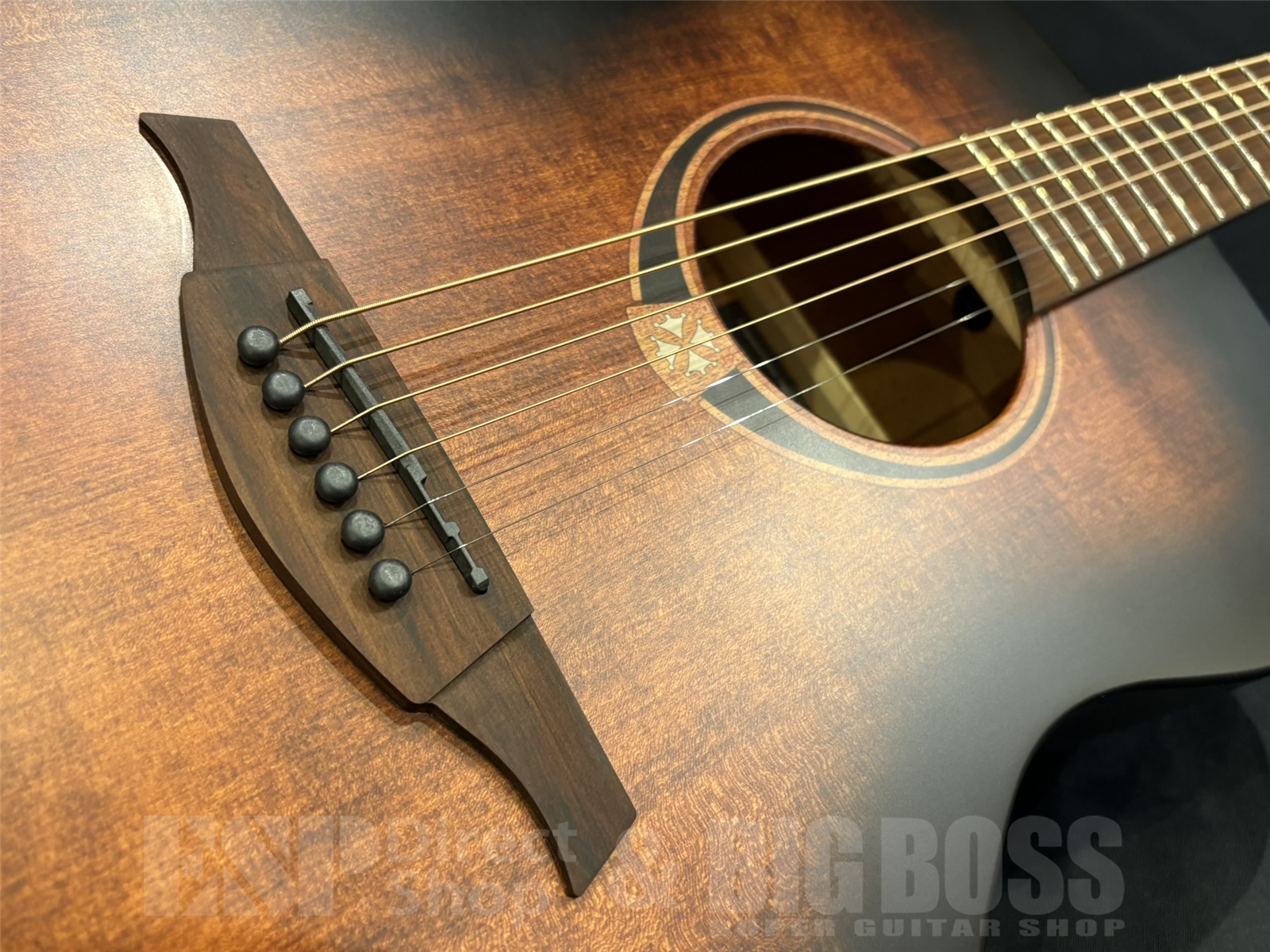 【即納可能】LAG Guitars(ラグギターズ ) T70A / BLACK & BROWN 京都店 - 3