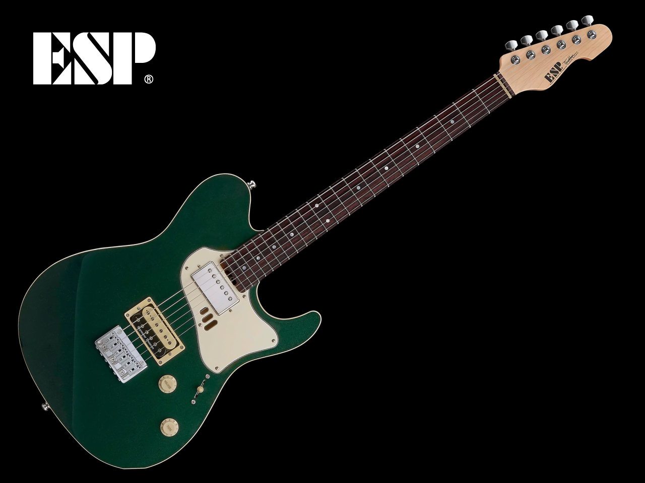 【受注生産】ESP(イーエスピー) THROBBER-STD (Dark Metallic Green)