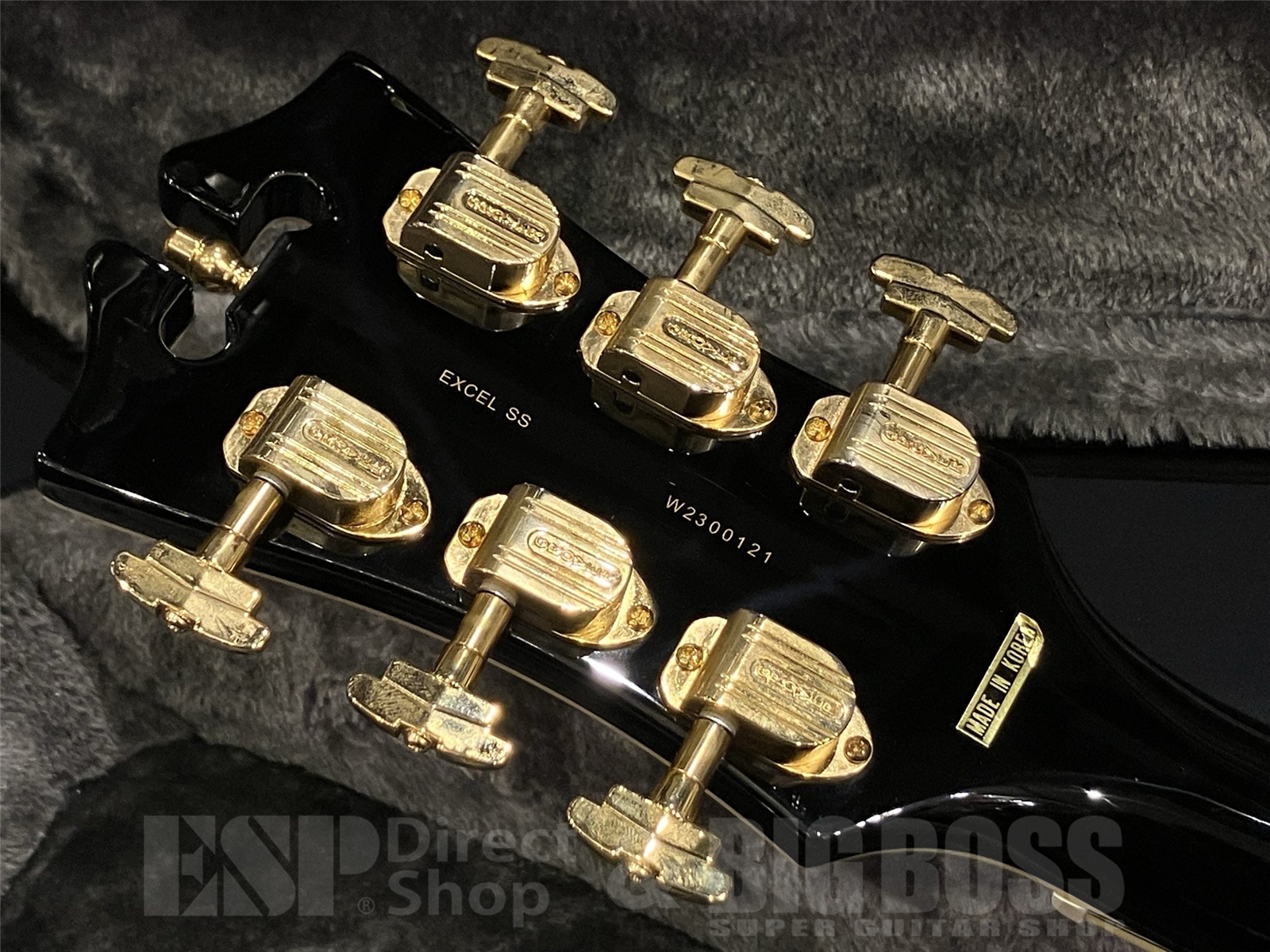 【即納可能】D'Angelico(ディアンジェリコ) Excel SS Shield Tremolo Black Dog 京都店
