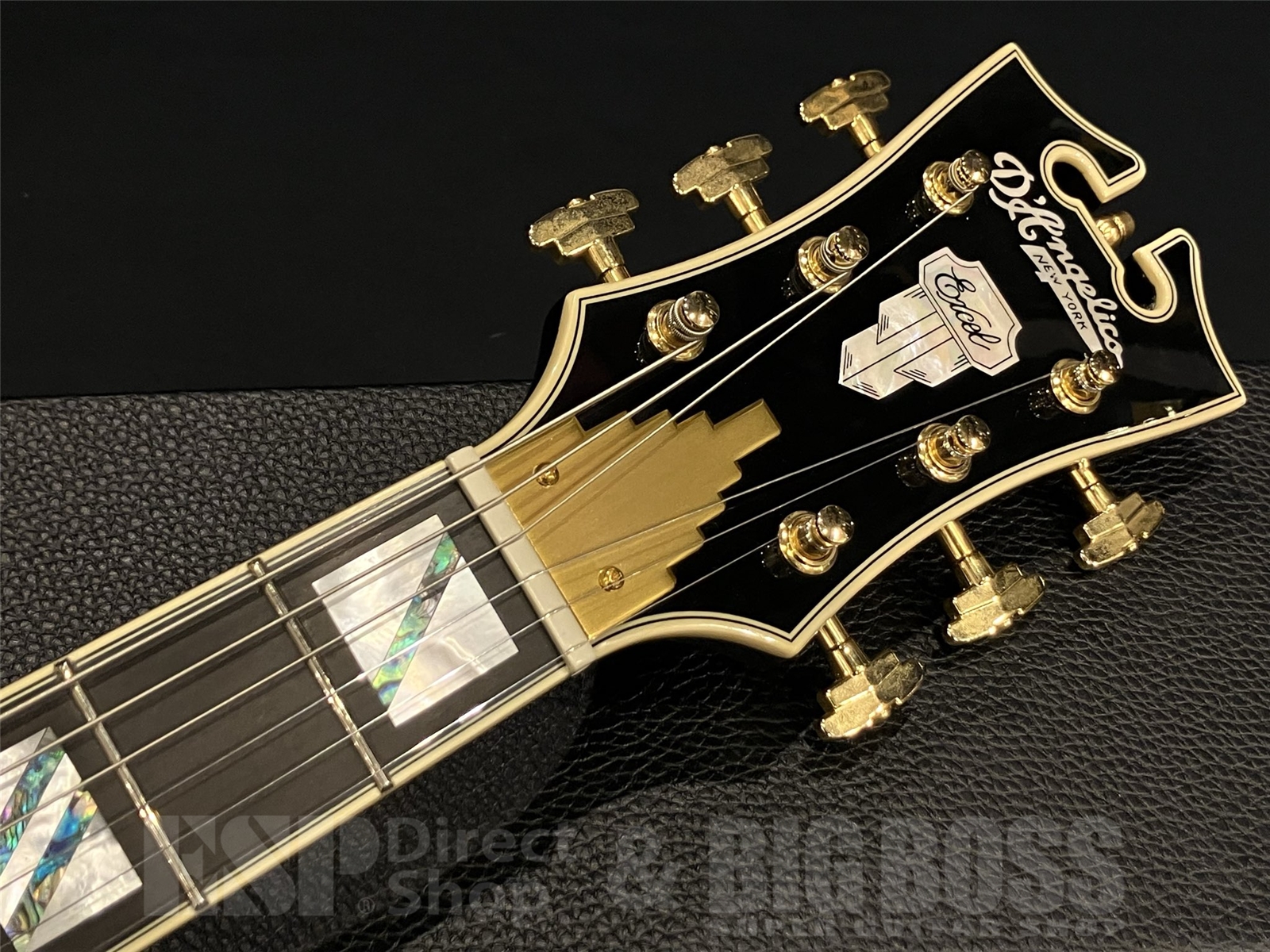 【即納可能】D'Angelico(ディアンジェリコ) Excel SS Shield Tremolo Black Dog 京都店