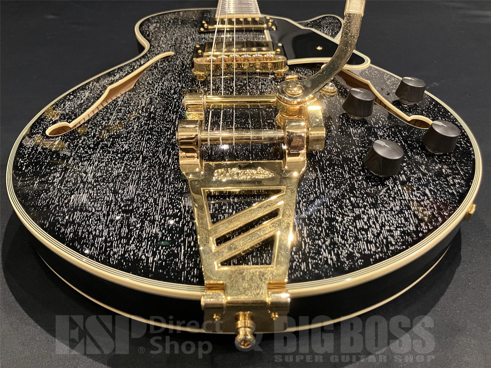 【即納可能】D'Angelico(ディアンジェリコ) Excel SS Shield Tremolo Black Dog 京都店