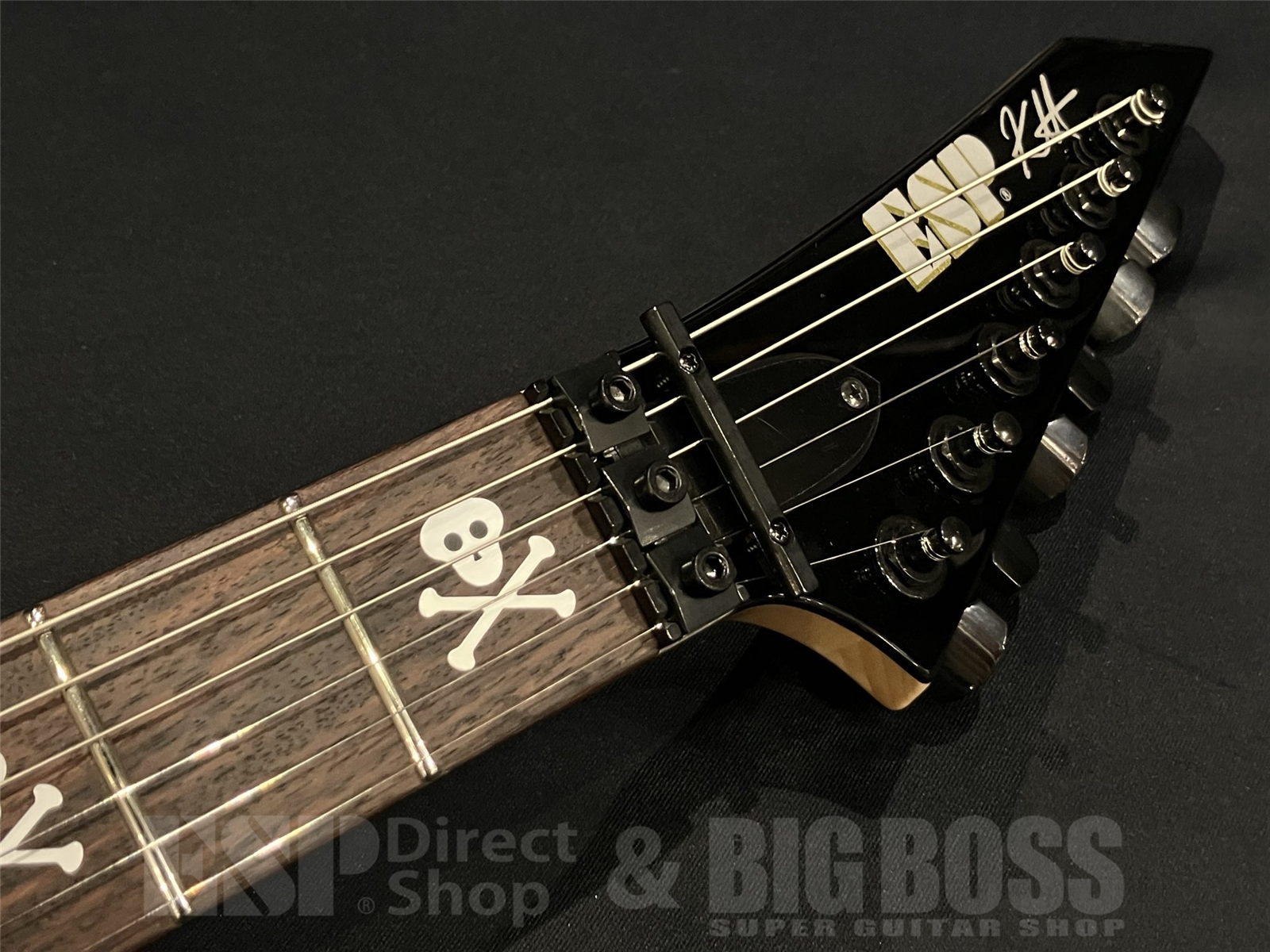 【即納可能】ESP (イーエスピー)KH-2 NECK-THRU / BLACK 京都店