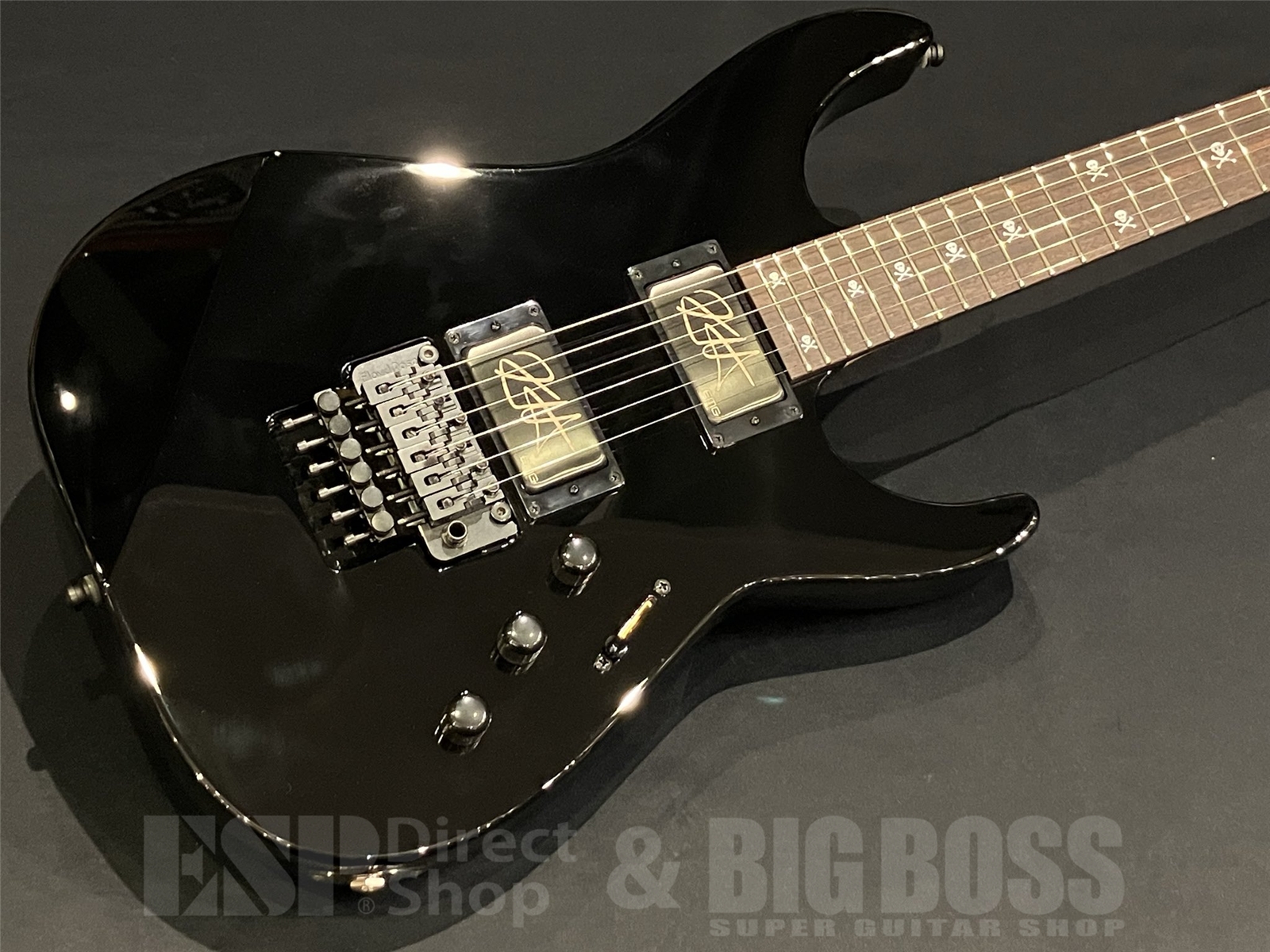 【即納可能】ESP (イーエスピー)KH-2 NECK-THRU / BLACK 京都店