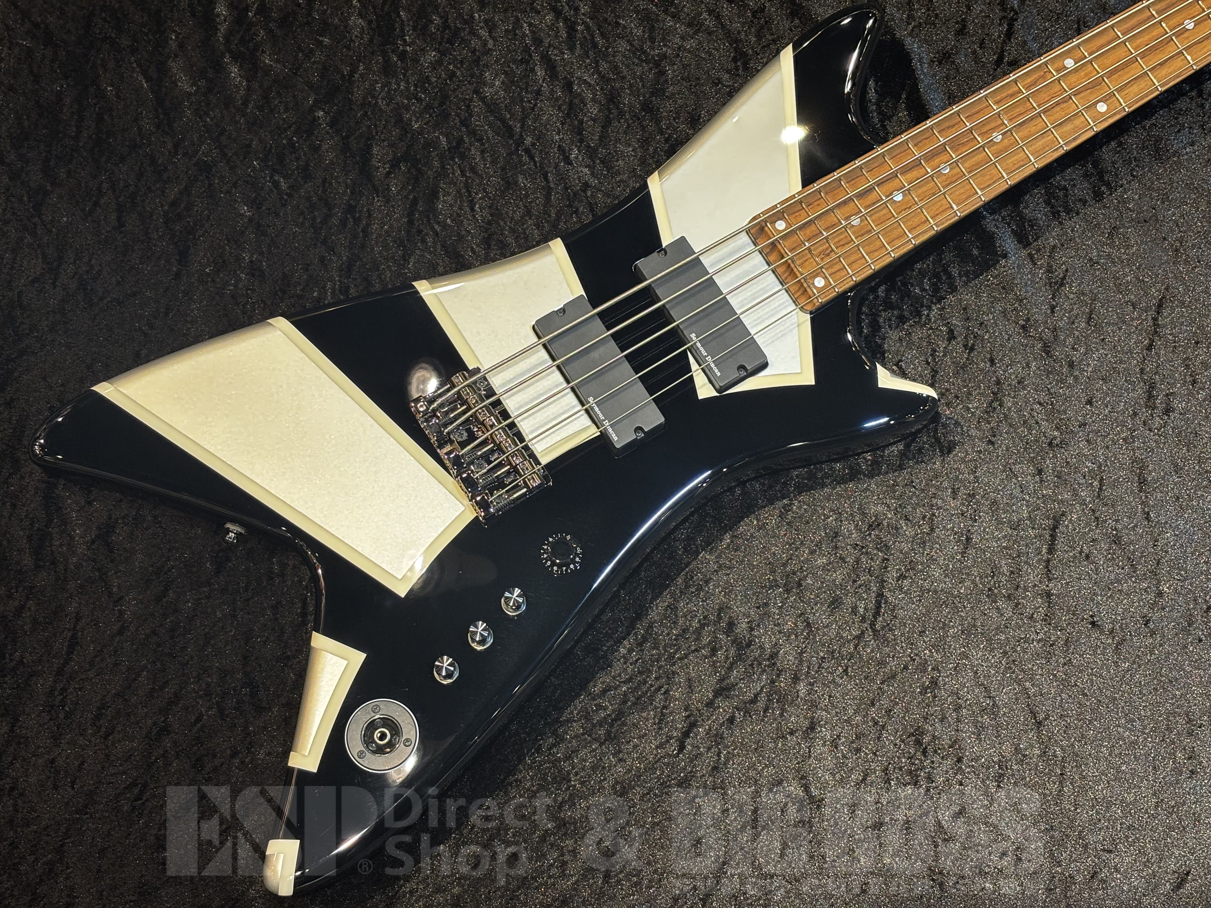 【即納可能】 ESP （イーエスピー）D-TT -TRICK STAR-【Black Rising Sun】【DIR EN GREY Toshiya Signature Model】 福岡店