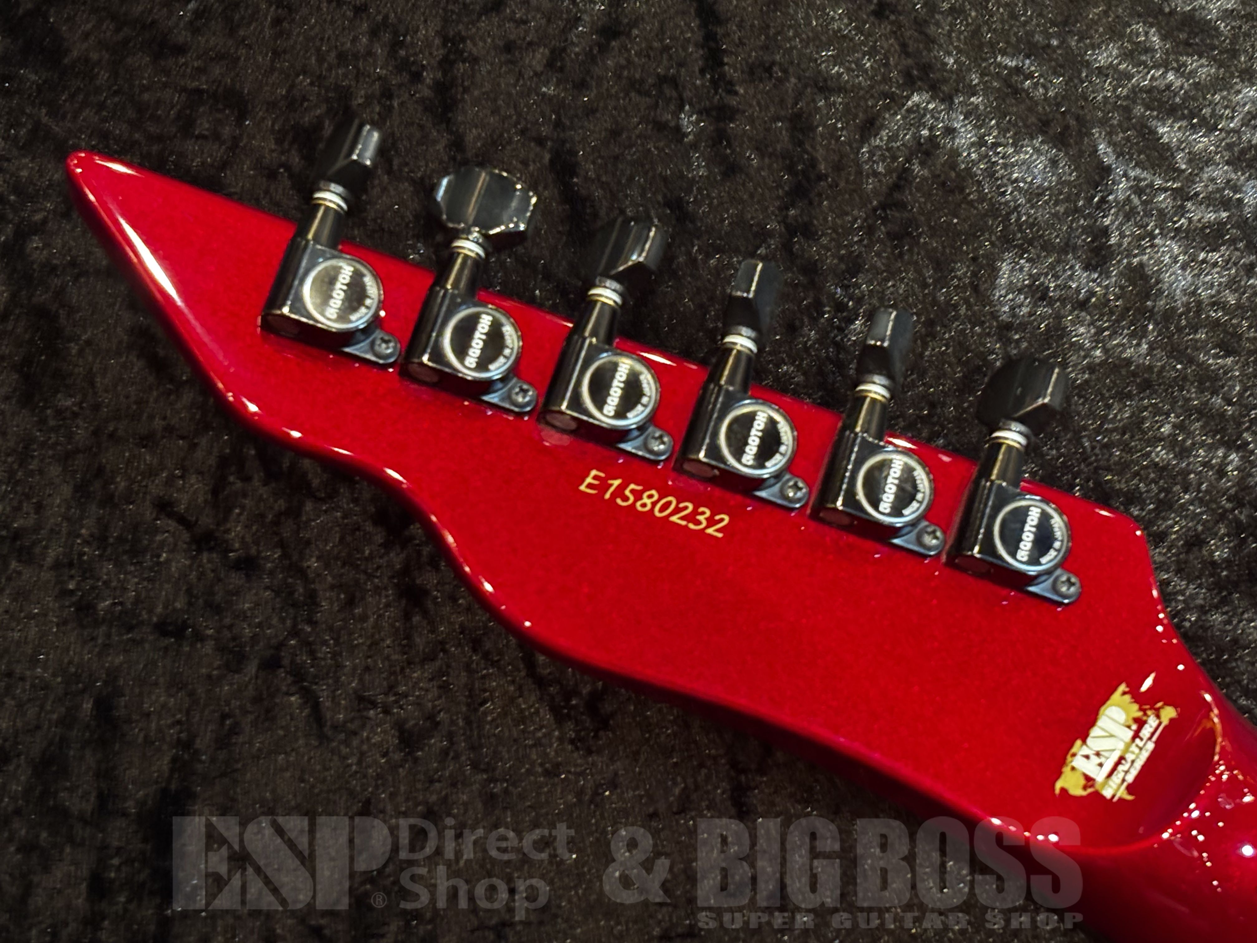 【即納可能】 ESP （イーエスピー）D-DR【See Thru Metallic Dark Red】【DIR EN GREY Die Signature Model】 福岡店