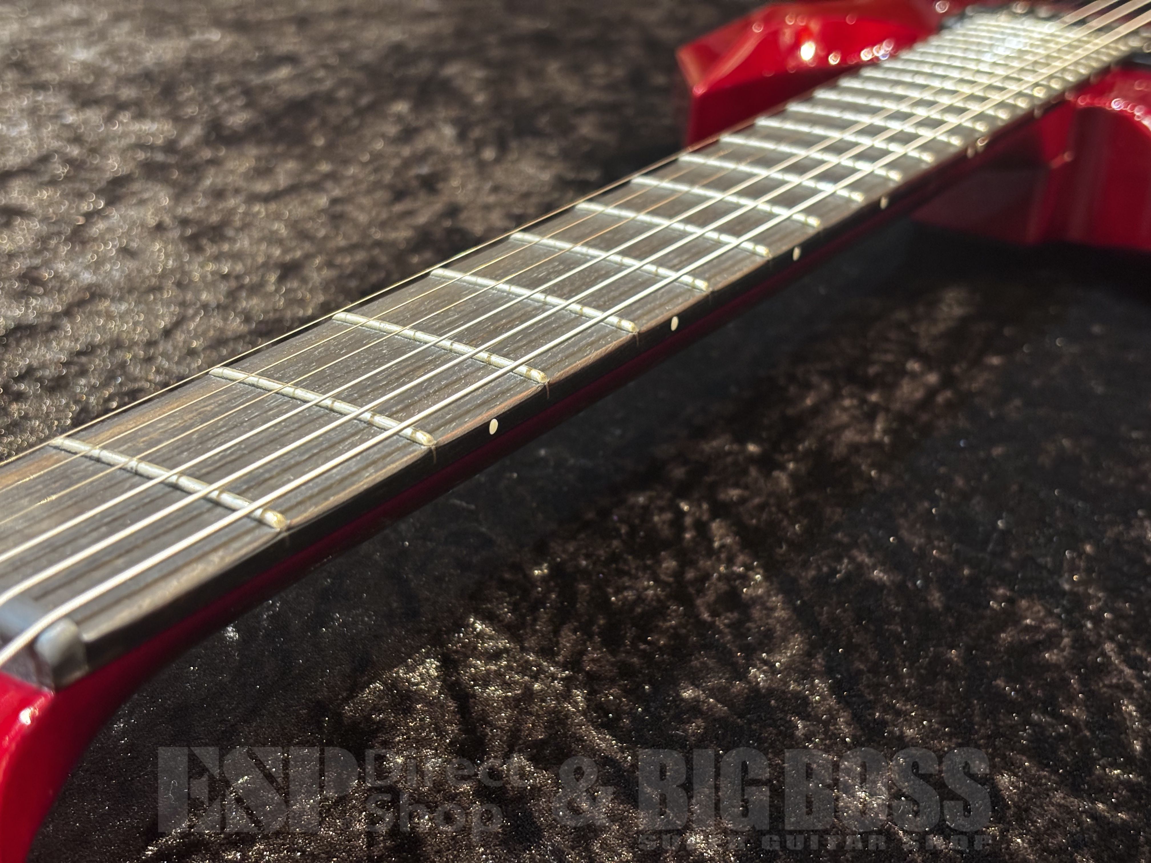 【即納可能】 ESP （イーエスピー）D-DR【See Thru Metallic Dark Red】【DIR EN GREY Die Signature Model】 福岡店