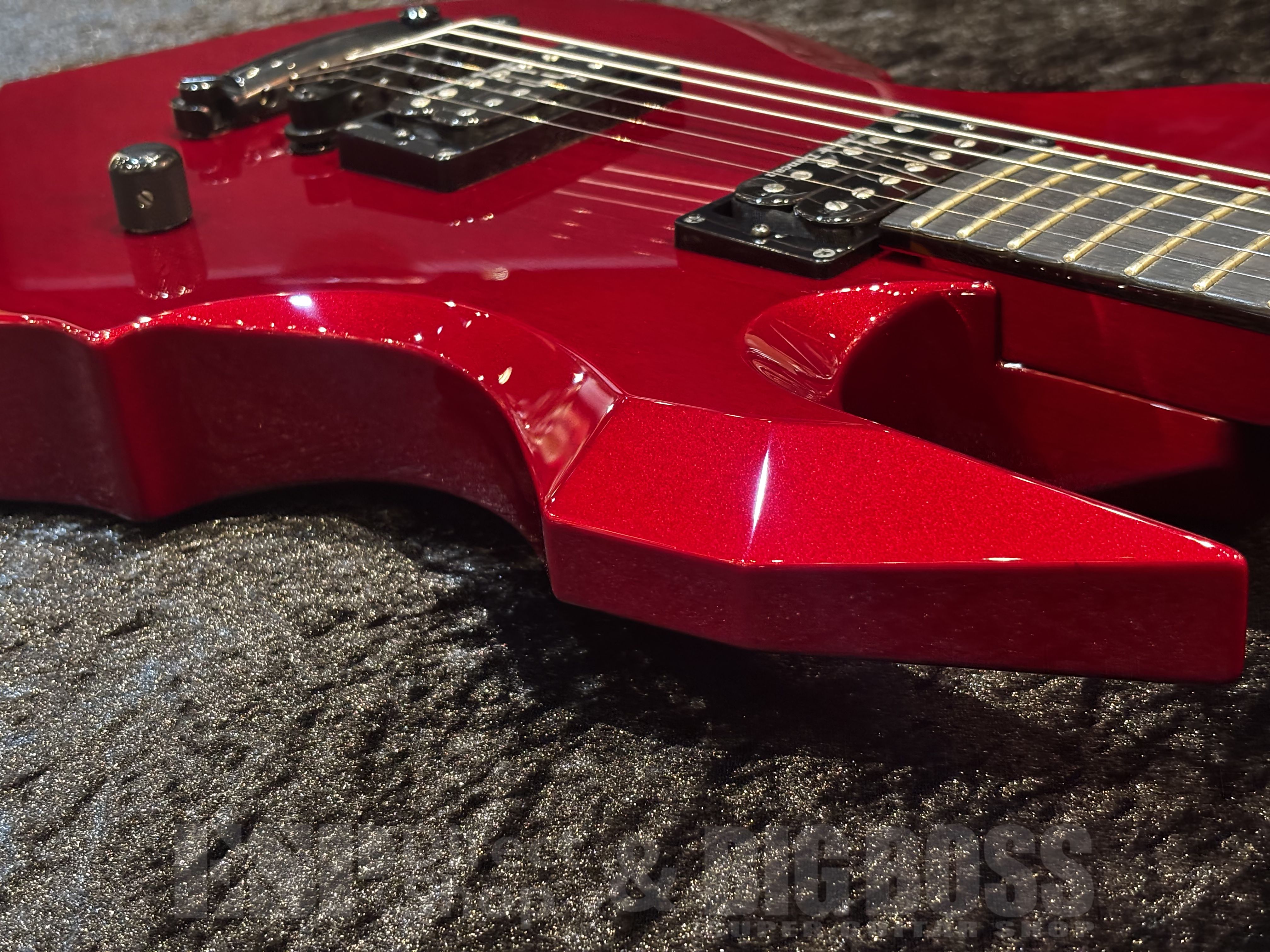 【即納可能】 ESP （イーエスピー）D-DR【See Thru Metallic Dark Red】【DIR EN GREY Die Signature Model】 福岡店