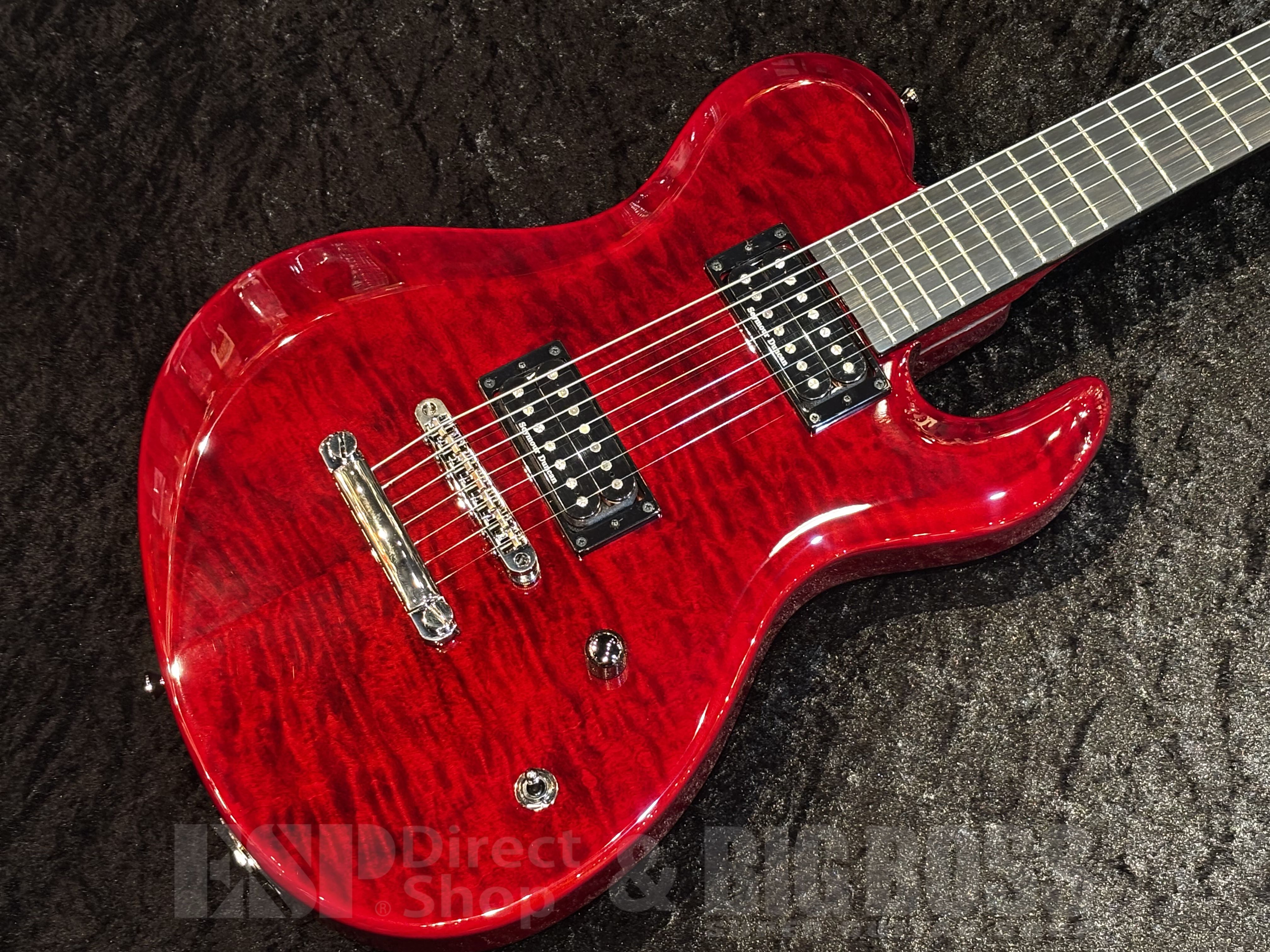 【即納可能】EDWARDS（エドワーズ）E-DR-II-7【See Thru Dark Red】【DIR EN GREY Die Signature Model】福岡店