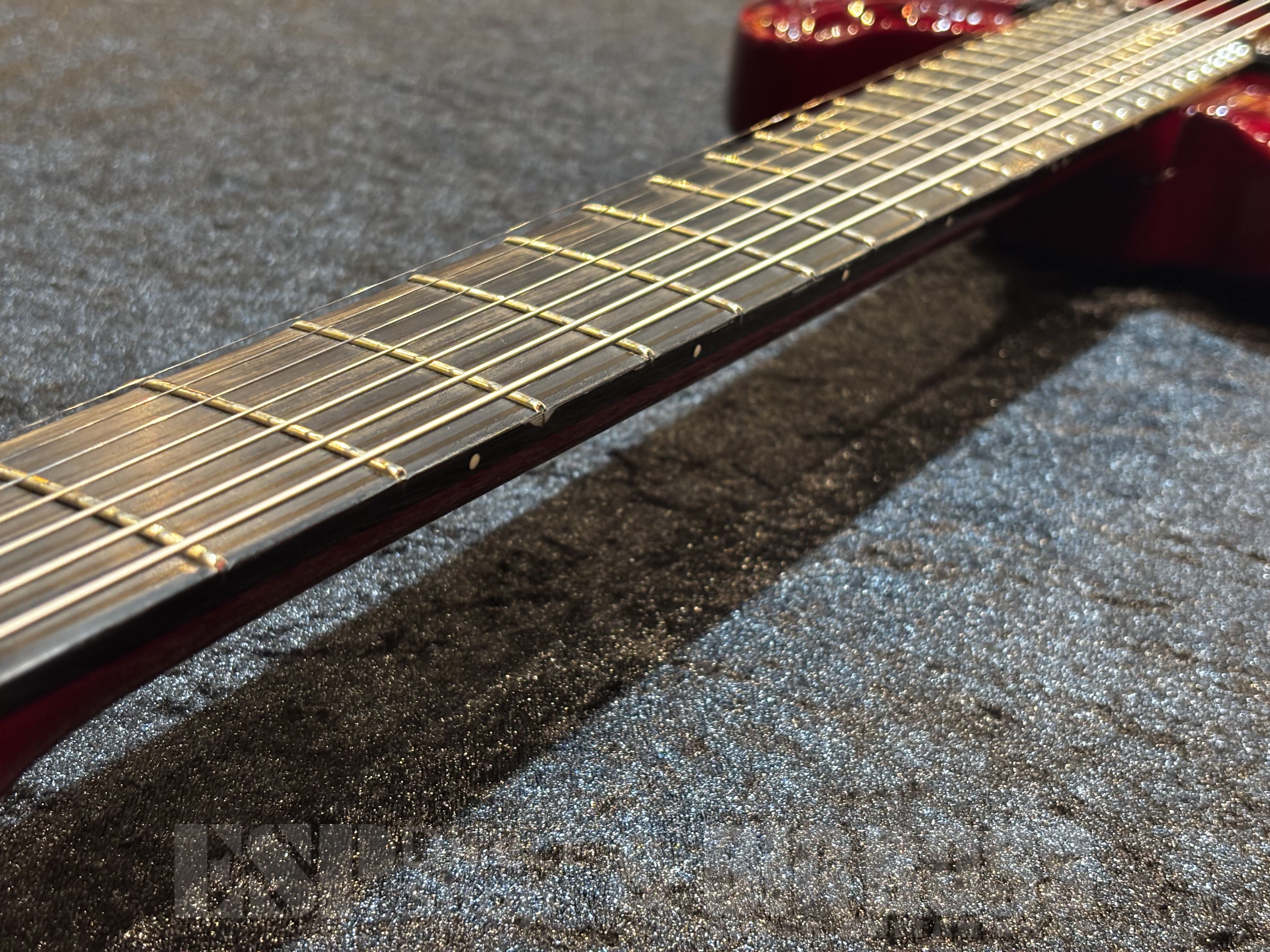 【即納可能】EDWARDS（エドワーズ）E-DR-II-7【See Thru Dark Red】【DIR EN GREY Die Signature Model】福岡店